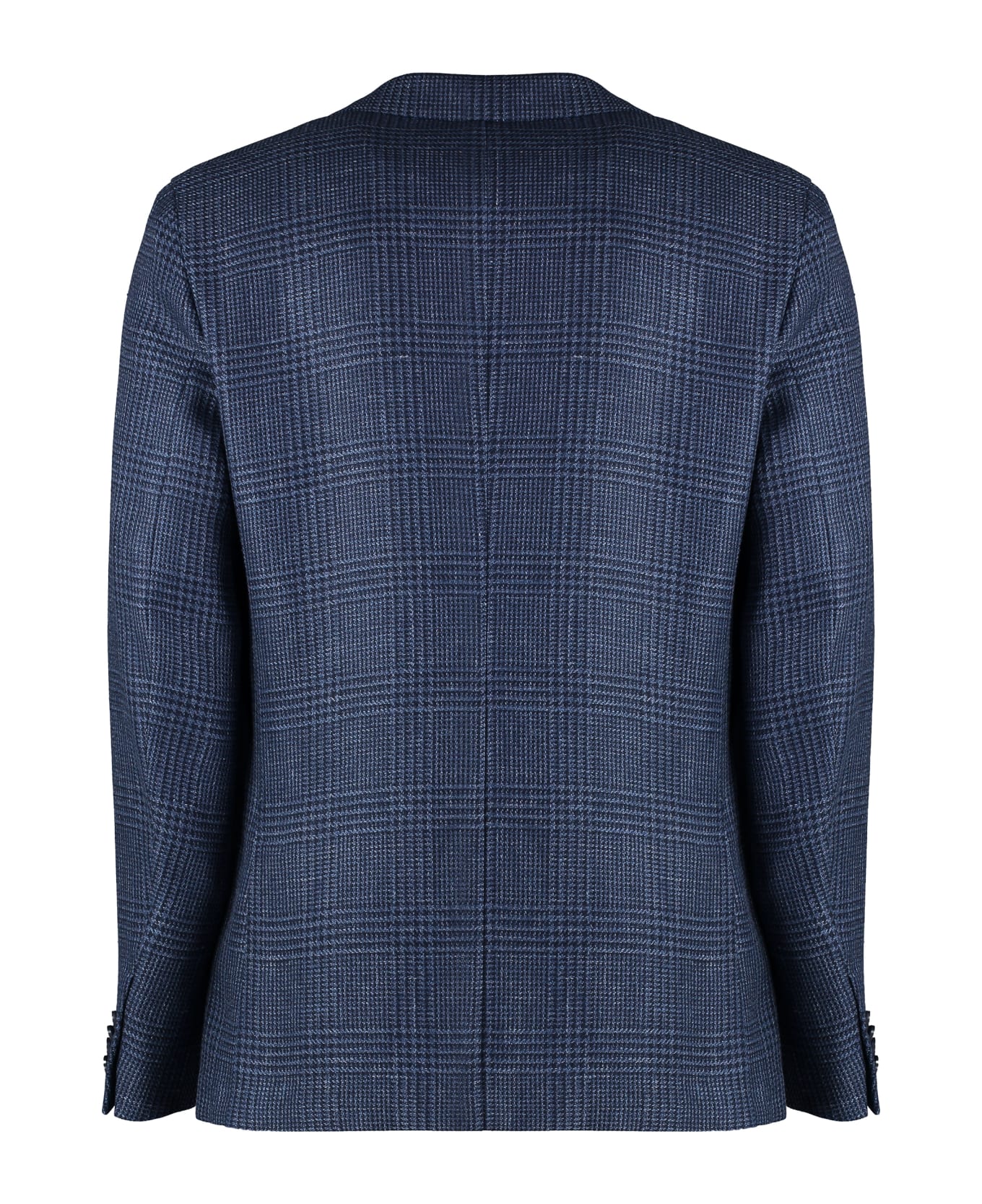 Zegna Single-breasted Two-button Blazer - blue