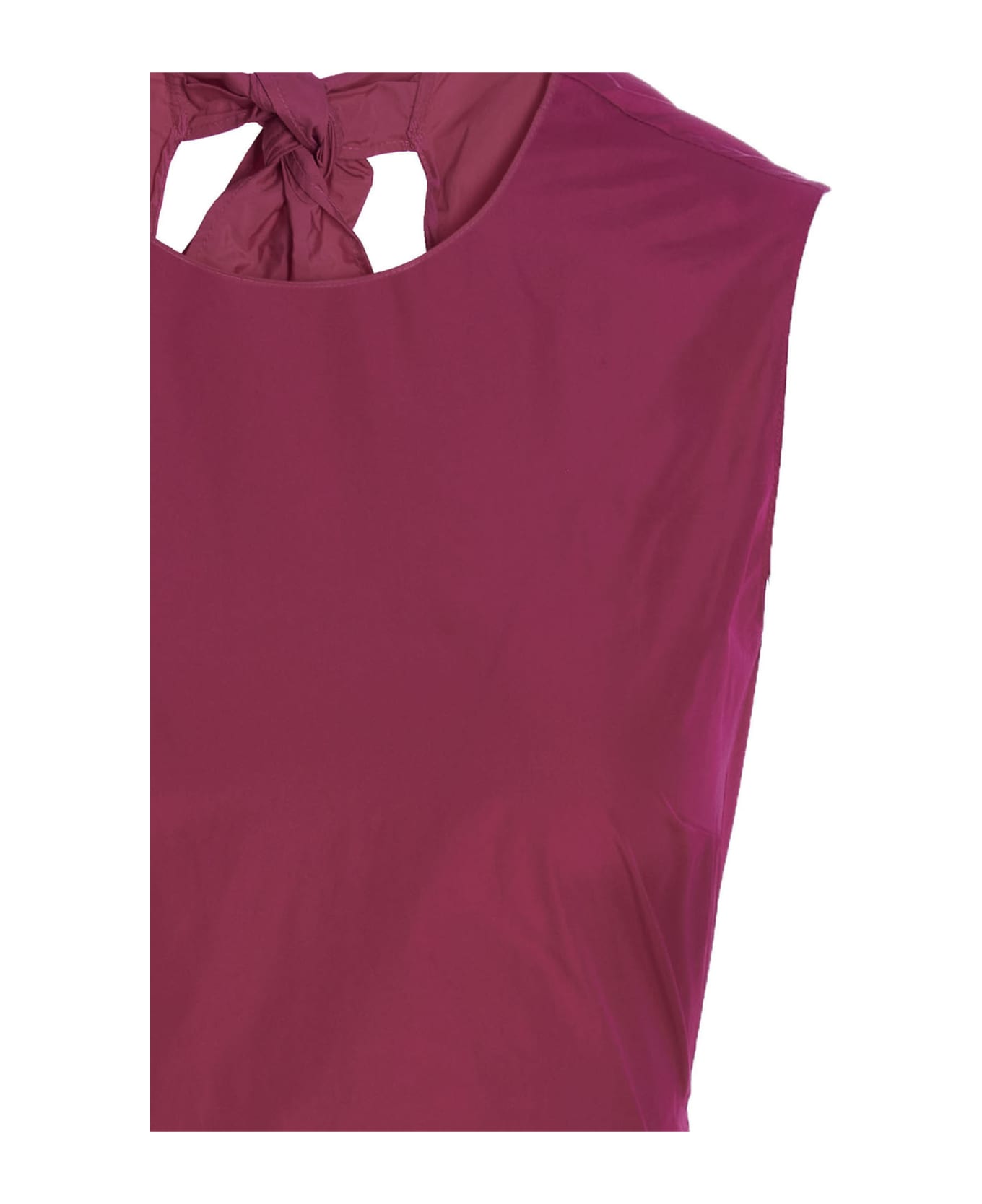 RED Valentino 'crisp Taffetas' Dress - Fuchsia