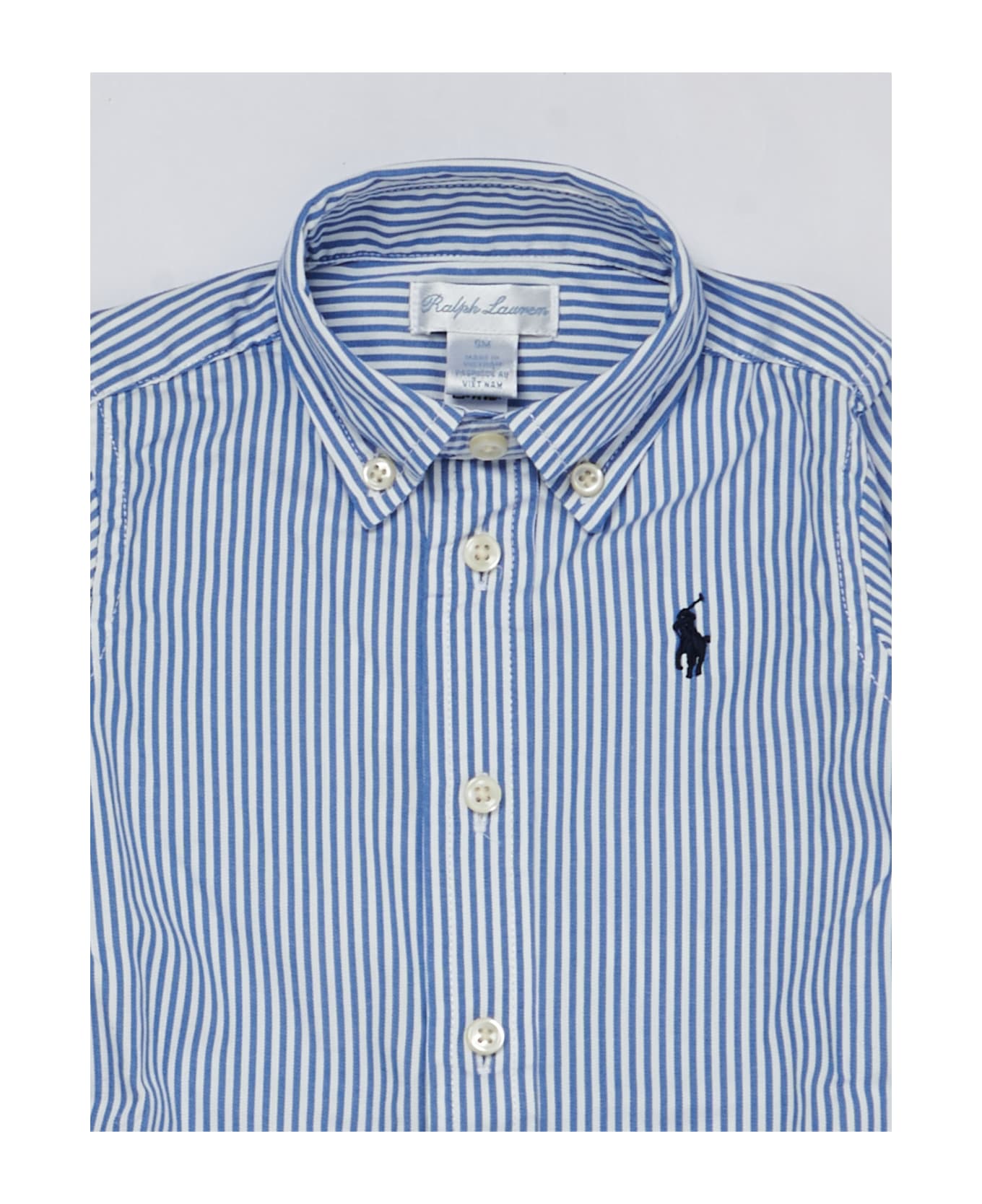 Polo Ralph Lauren Shirt Shirt - RIGHE BLU