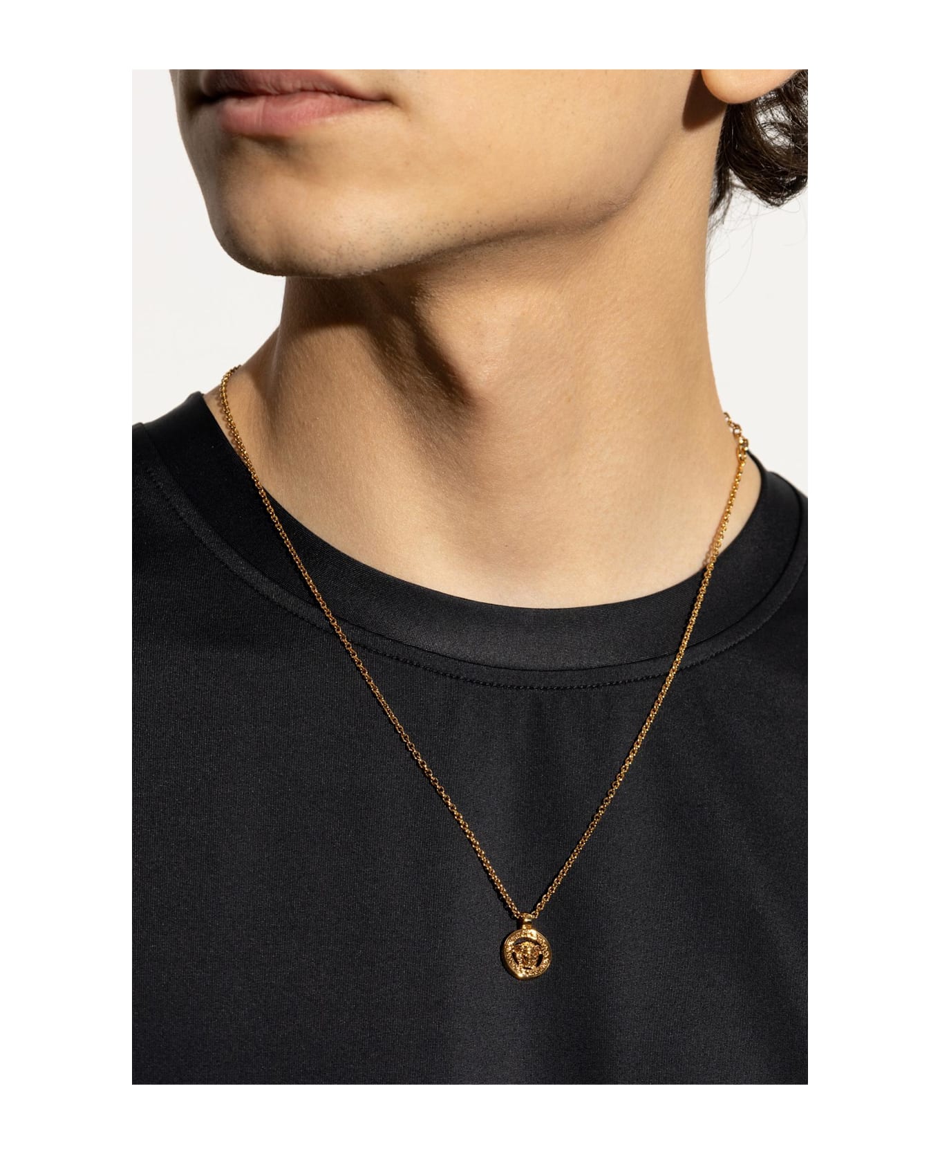 Versace Necklace With Charms - Versace Gold