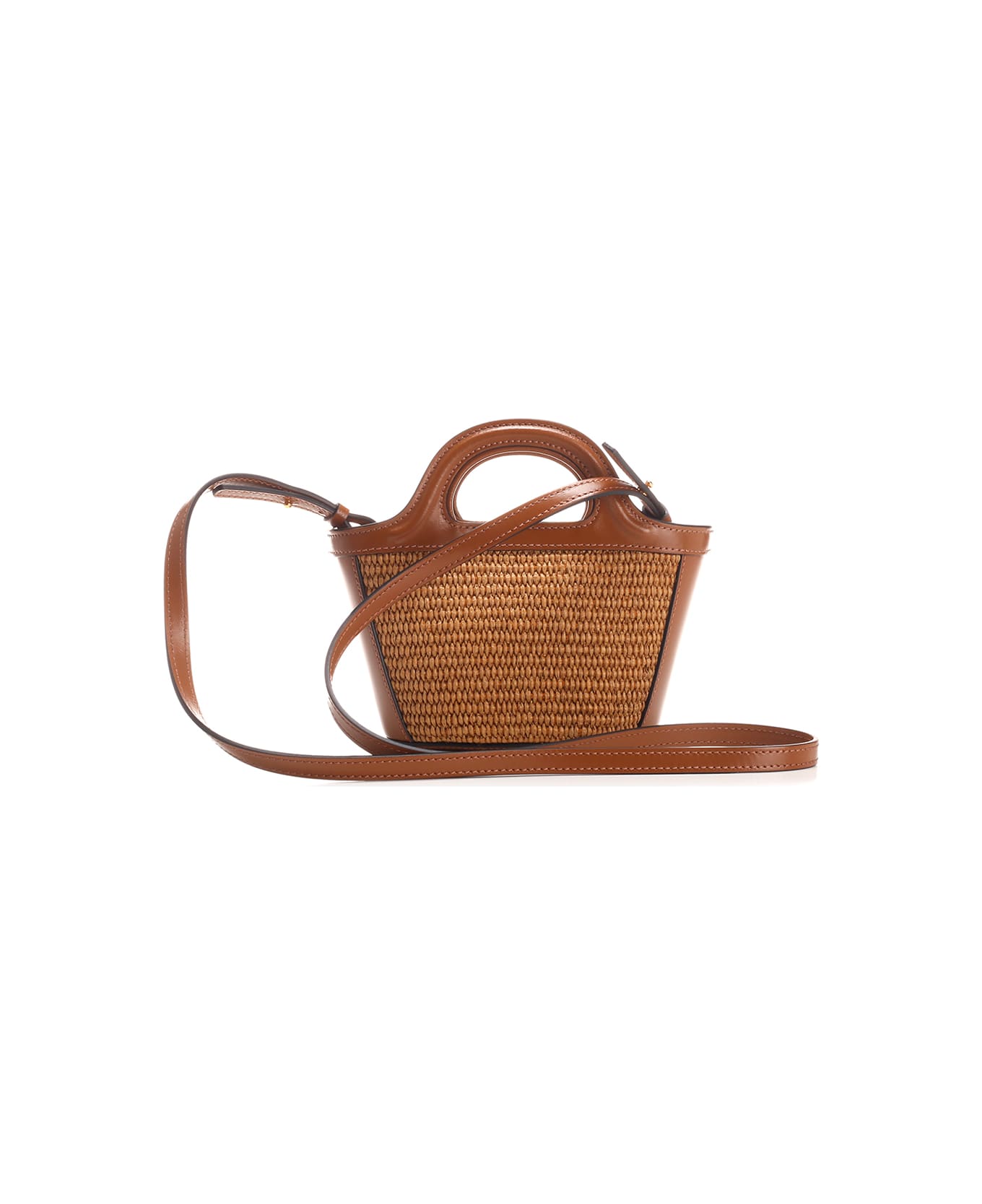 Marni 
tropicalia
 Micro Bag - RAW SIENNA