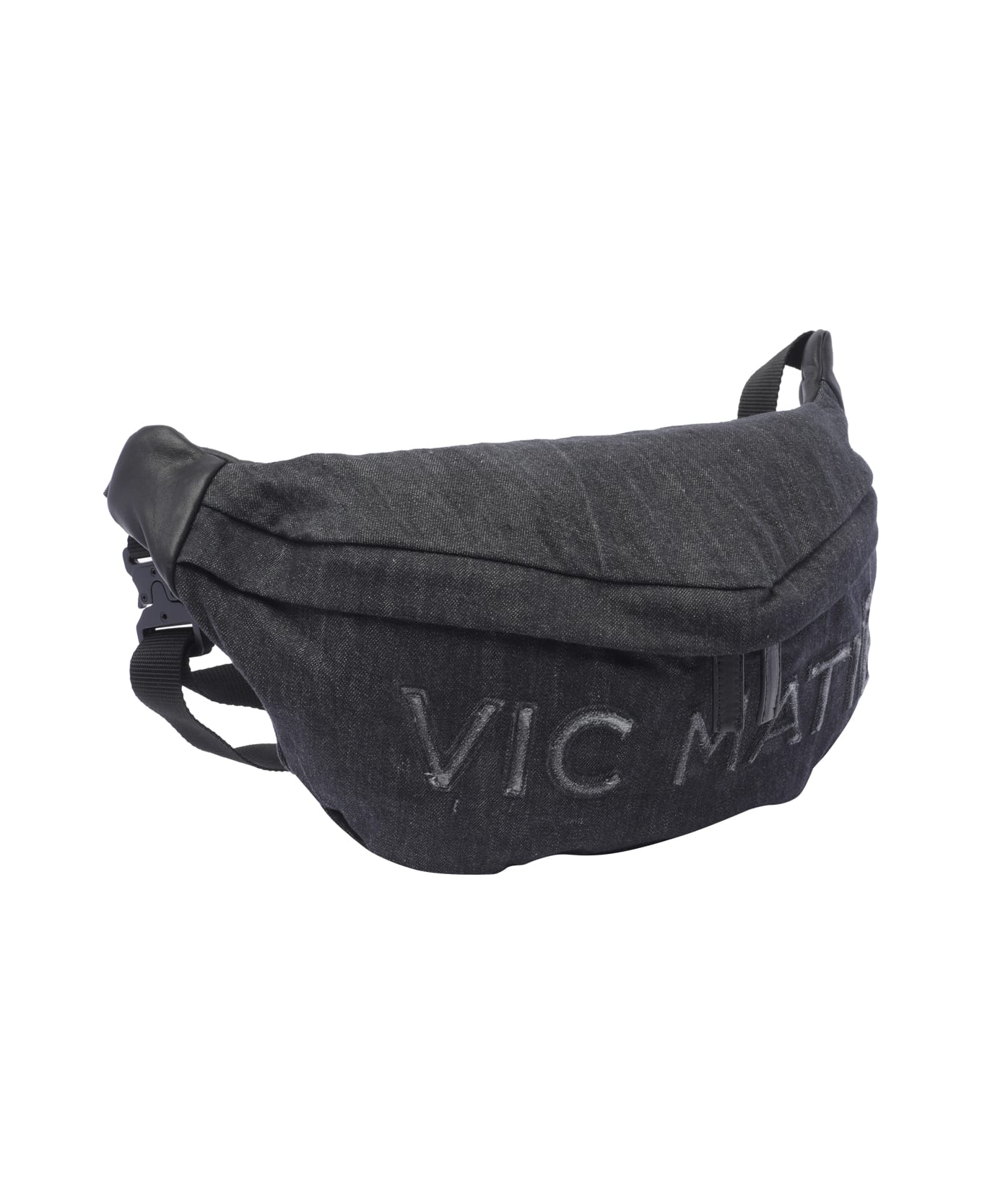 Vic Matié Logo Belt Bag - Black