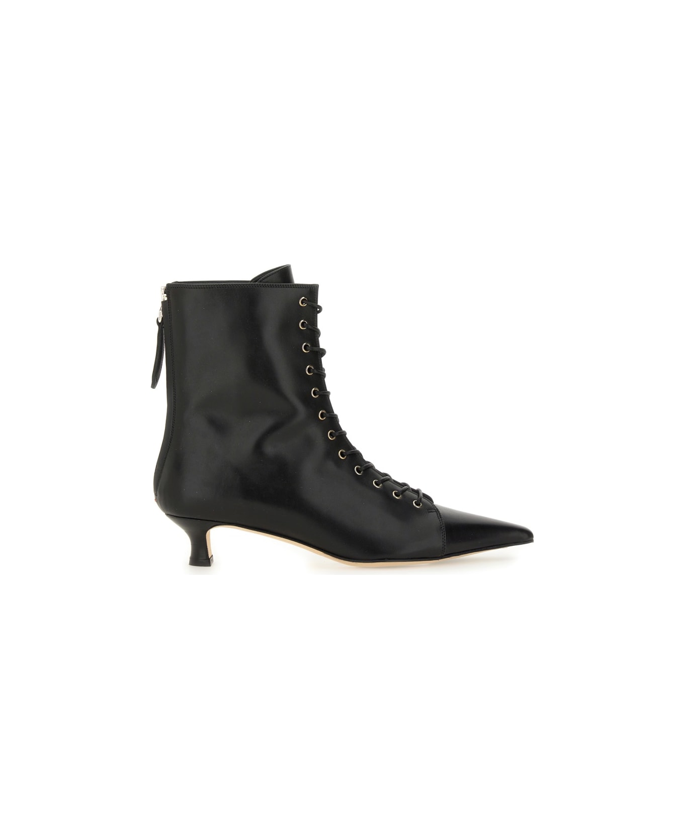 aeyde Lace-up Boot "trixi" - BLACK