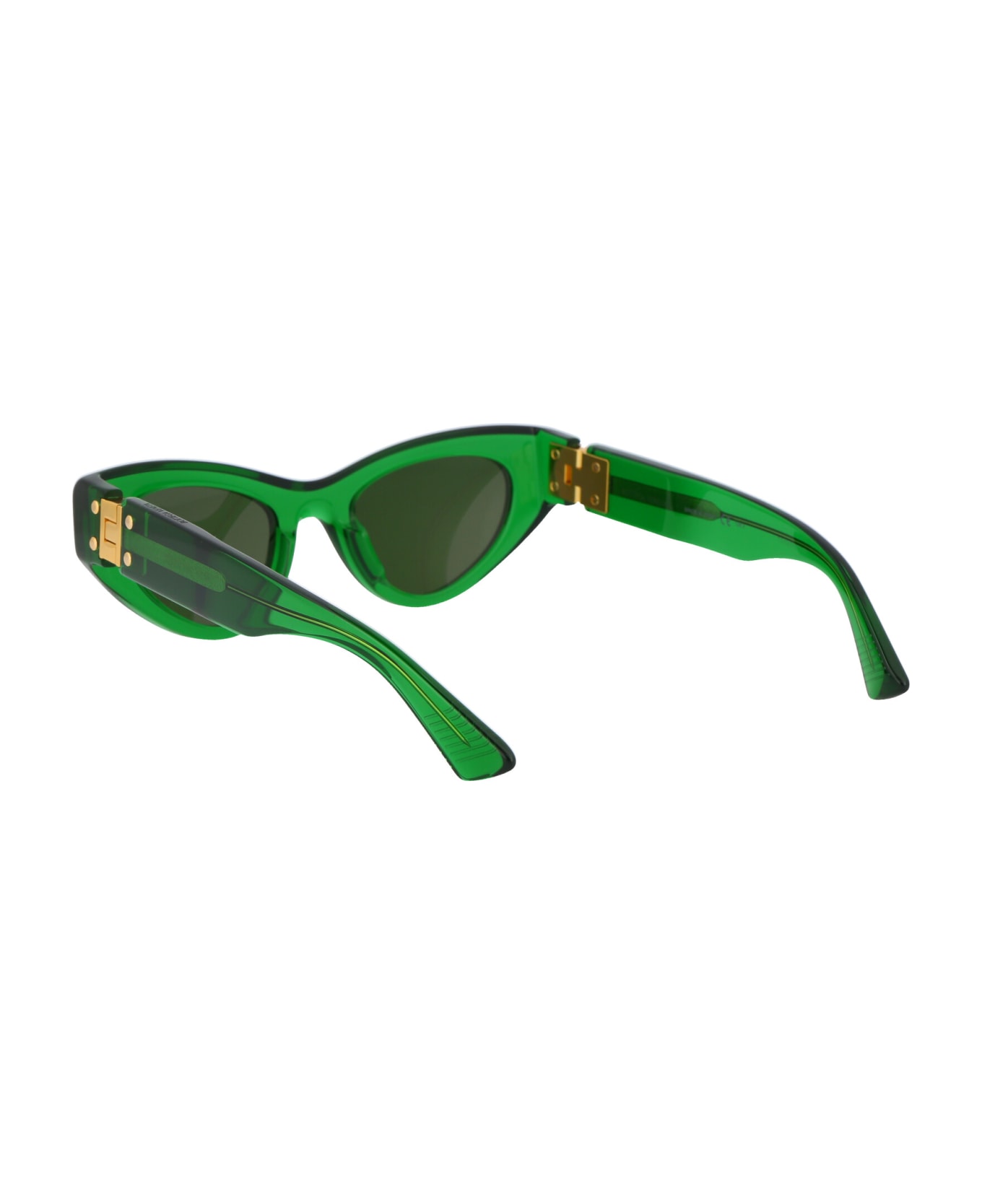 Bottega Veneta Eyewear Bv1142s Sunglasses - 004 GREEN GREEN GREEN サングラス