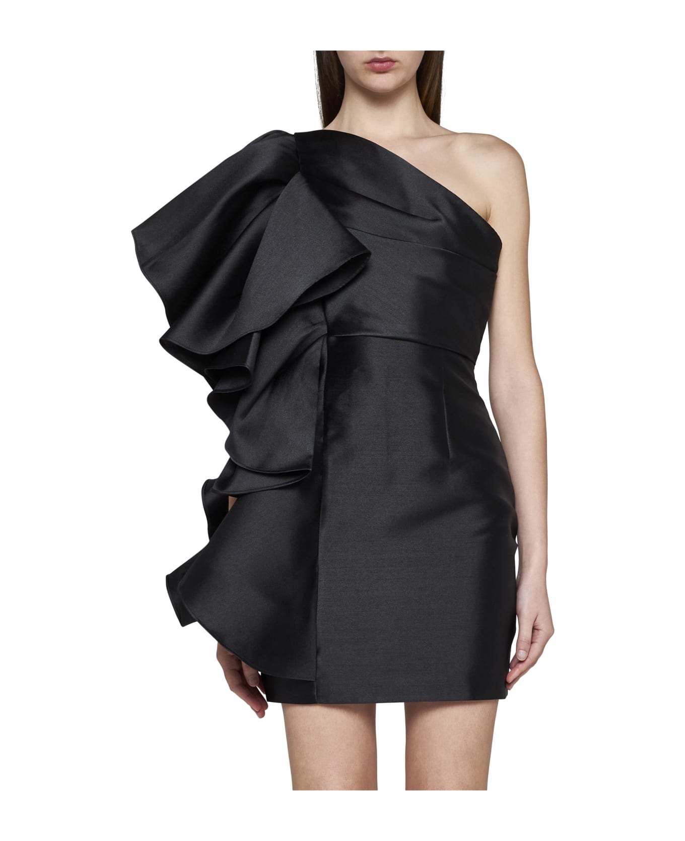 Solace London Rio Mini Dress - Black ワンピース＆ドレス