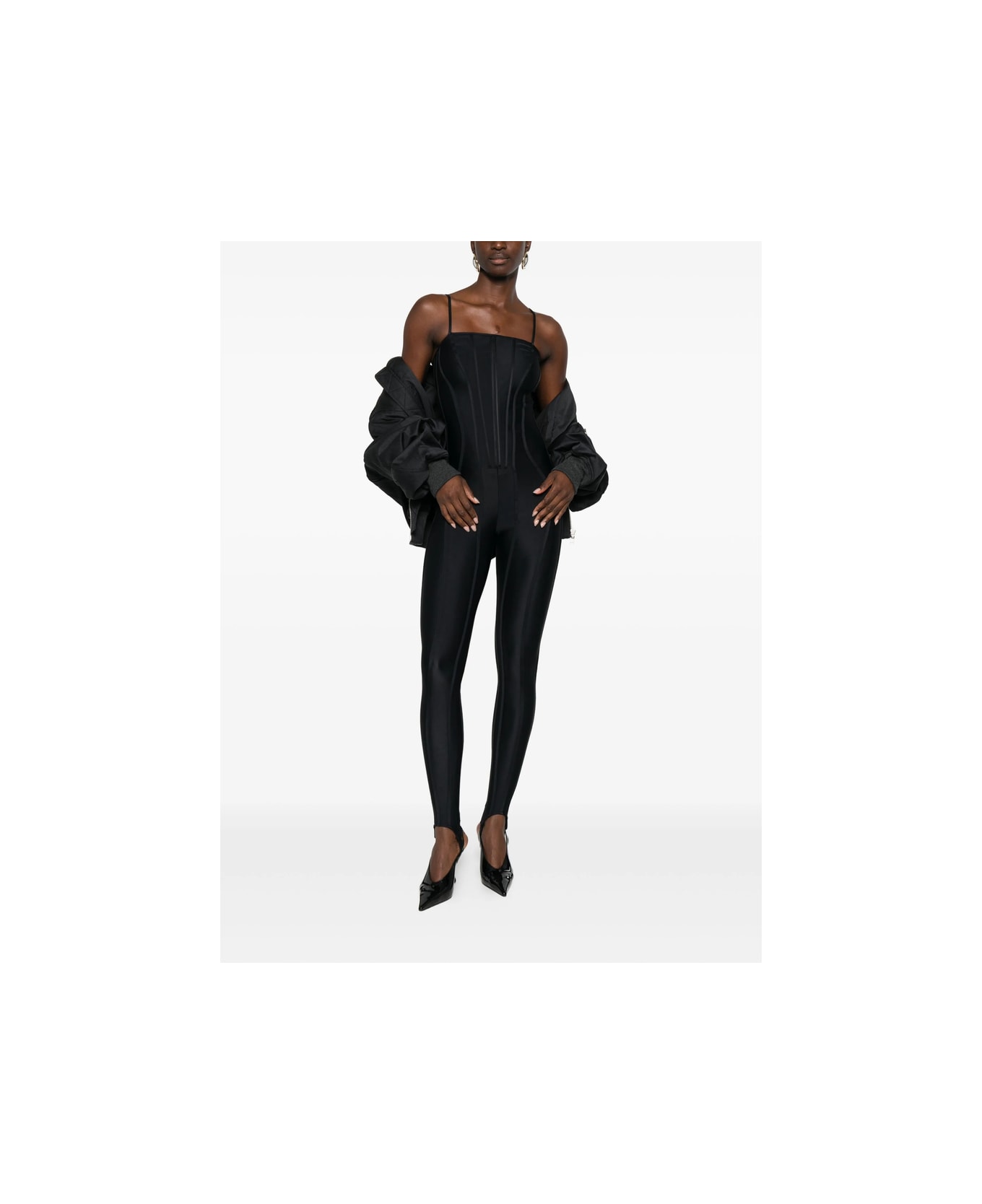 Mugler Jumpsuit - BLACK