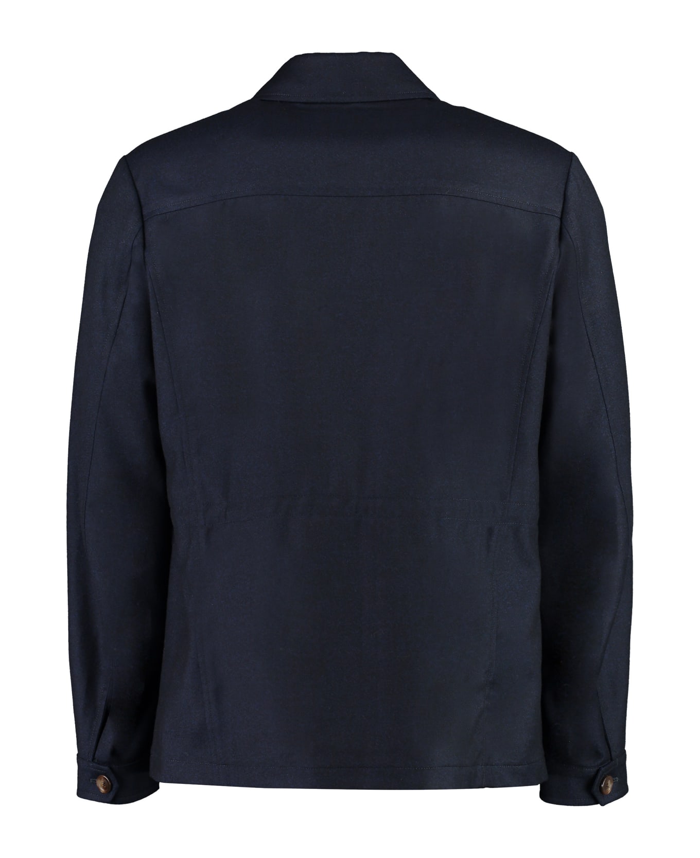 Canali Wool Blazer - blue コート