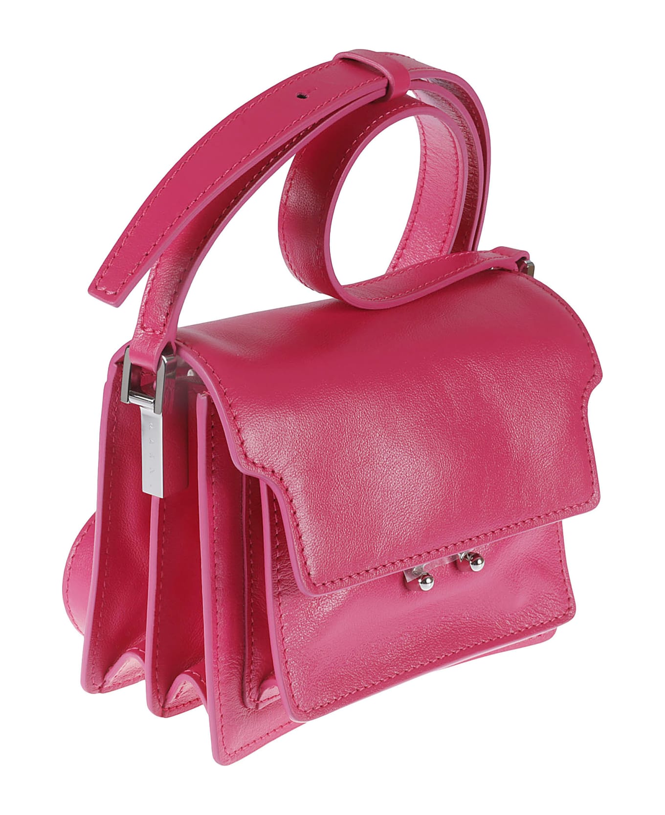 Marni Flap Shoulder Bag - Rosa