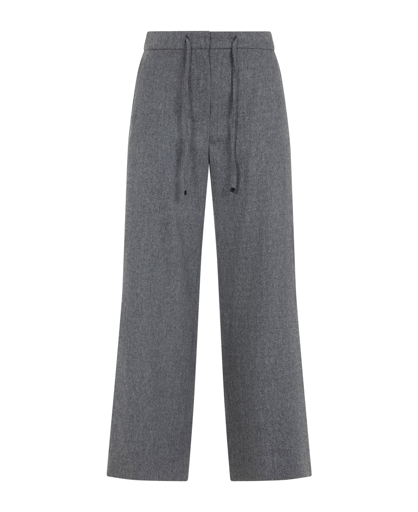 
S Max Mara Floria Cropped Pants - Grigio