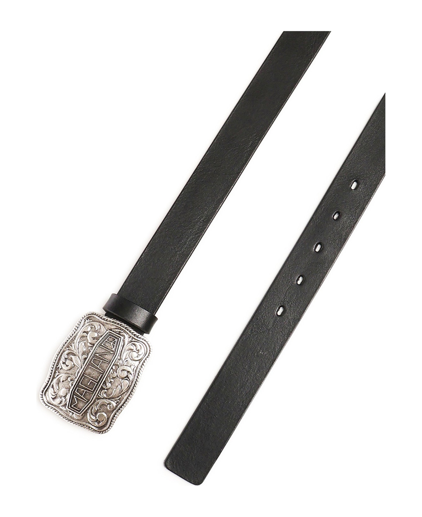 Magliano Paninaro Belt With Logo - Black