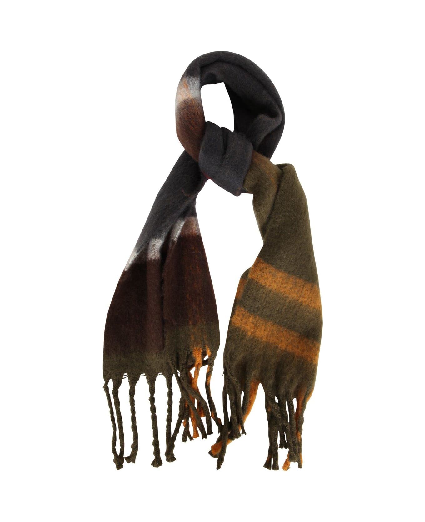 Barbour Tartan Fringed Scarf - Classic