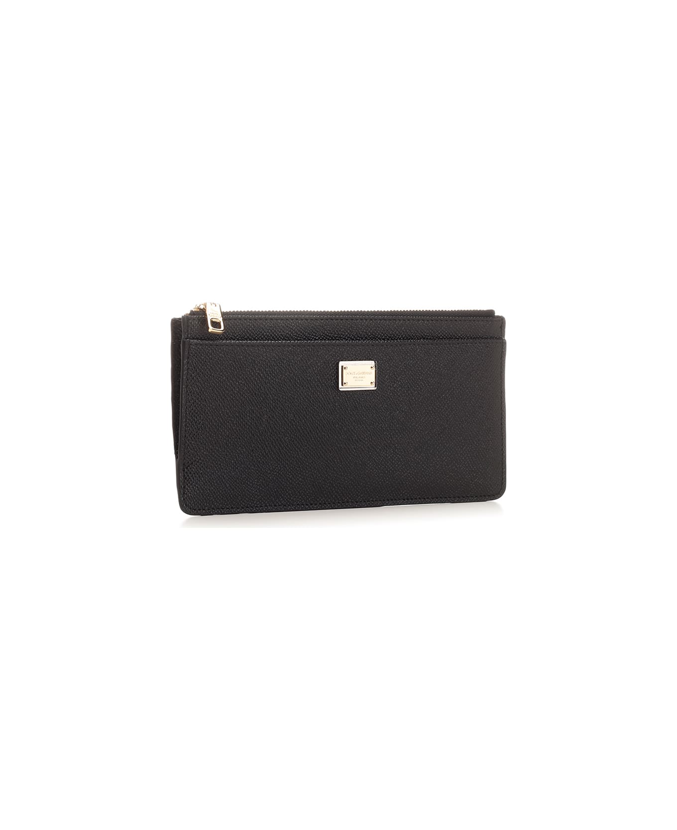 Dolce 
Gabbana Zipped Pouch - Black