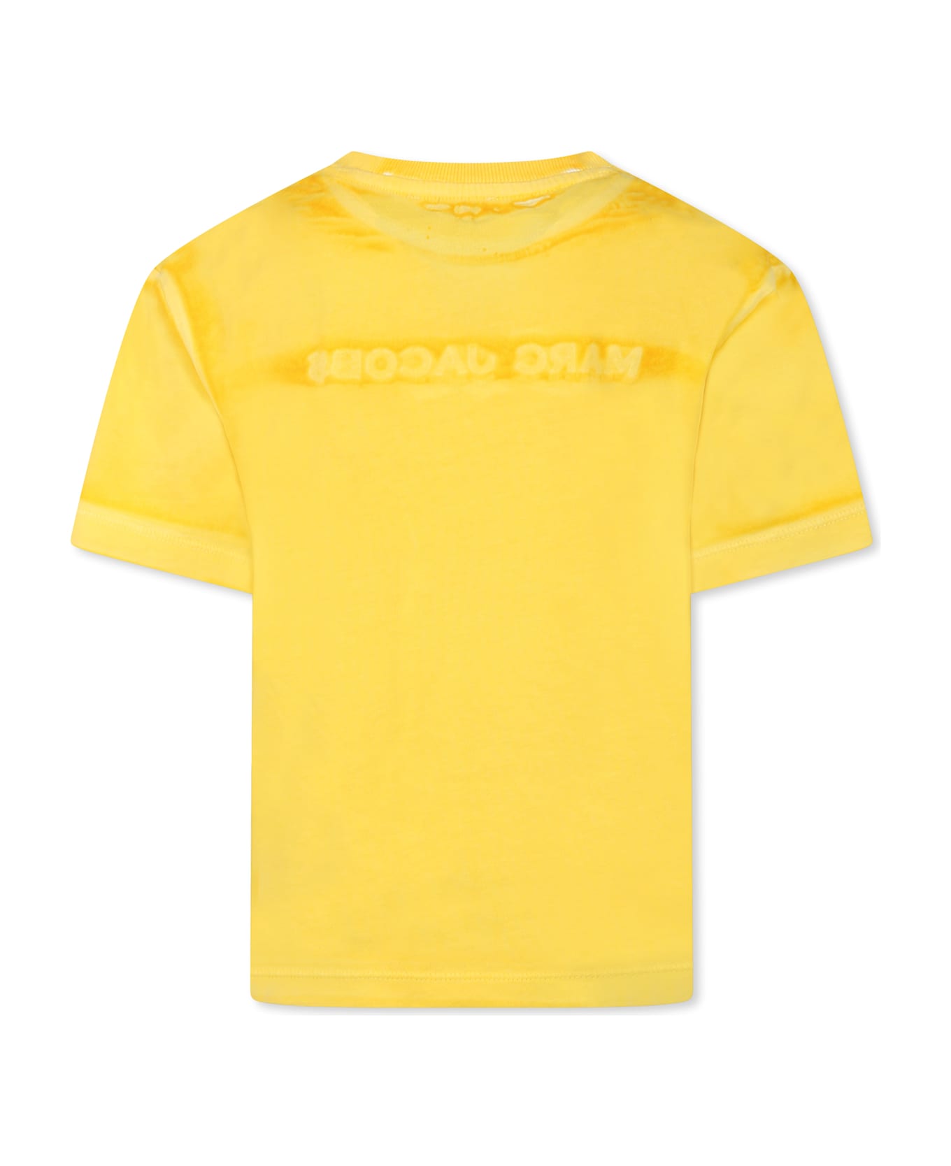 Little Marc Jacobs Yellow T-shirt For Kids With Logo - Yellow