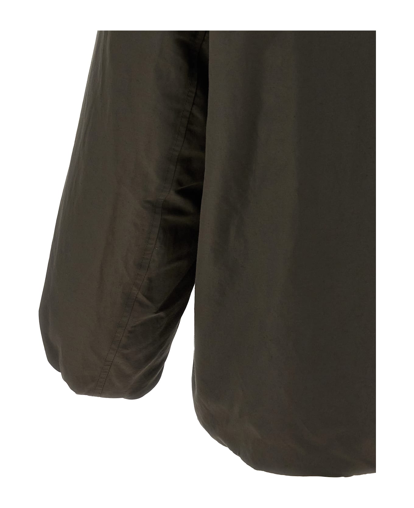 Lemaire Bubble Collar Down Jacket - Brown