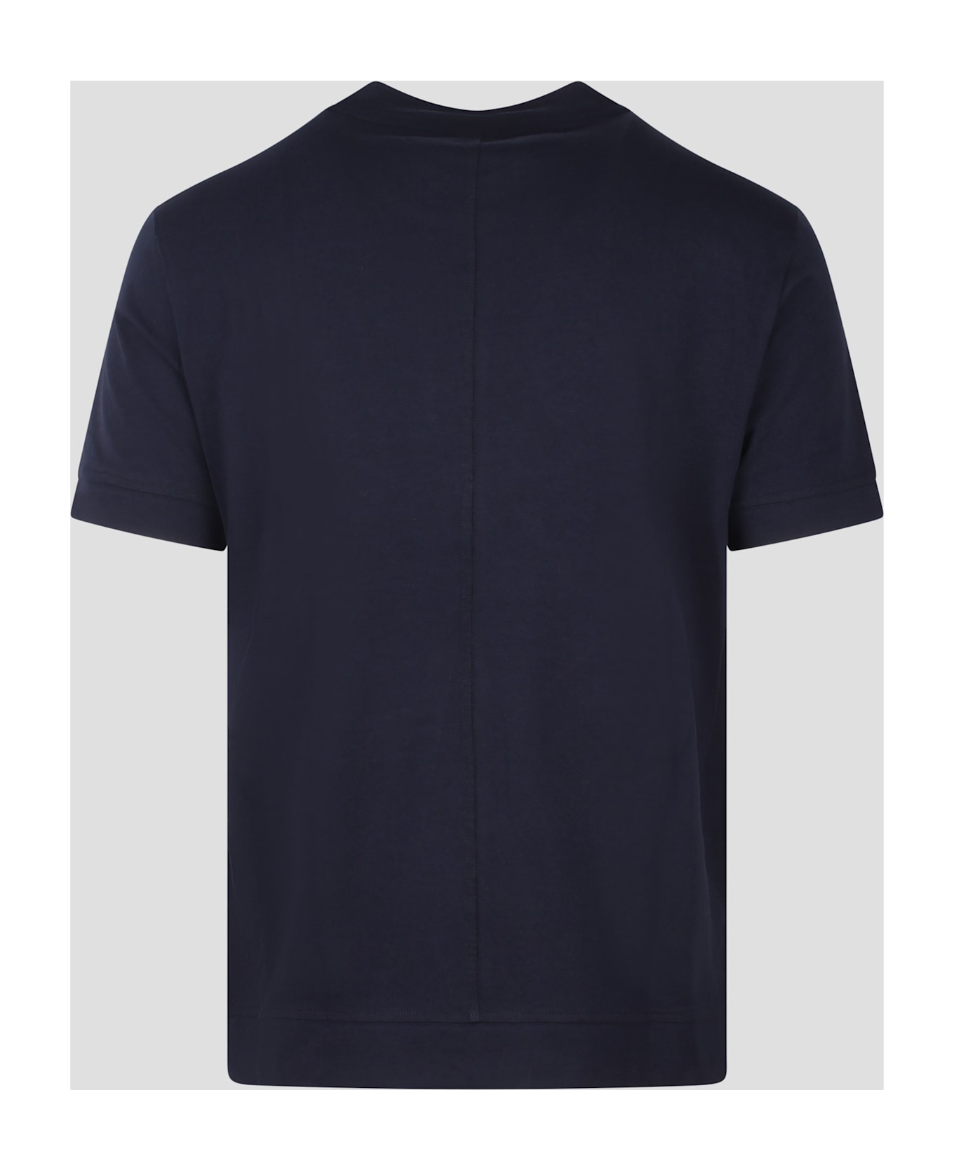 Paolo Pecora Round Neck T-shirt - Dark Blue