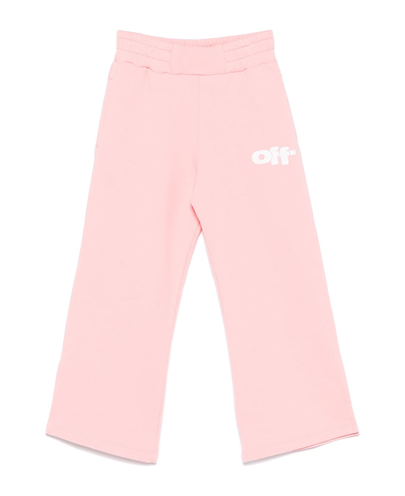 Off-White Type Graphic Sweatpant - Pink White