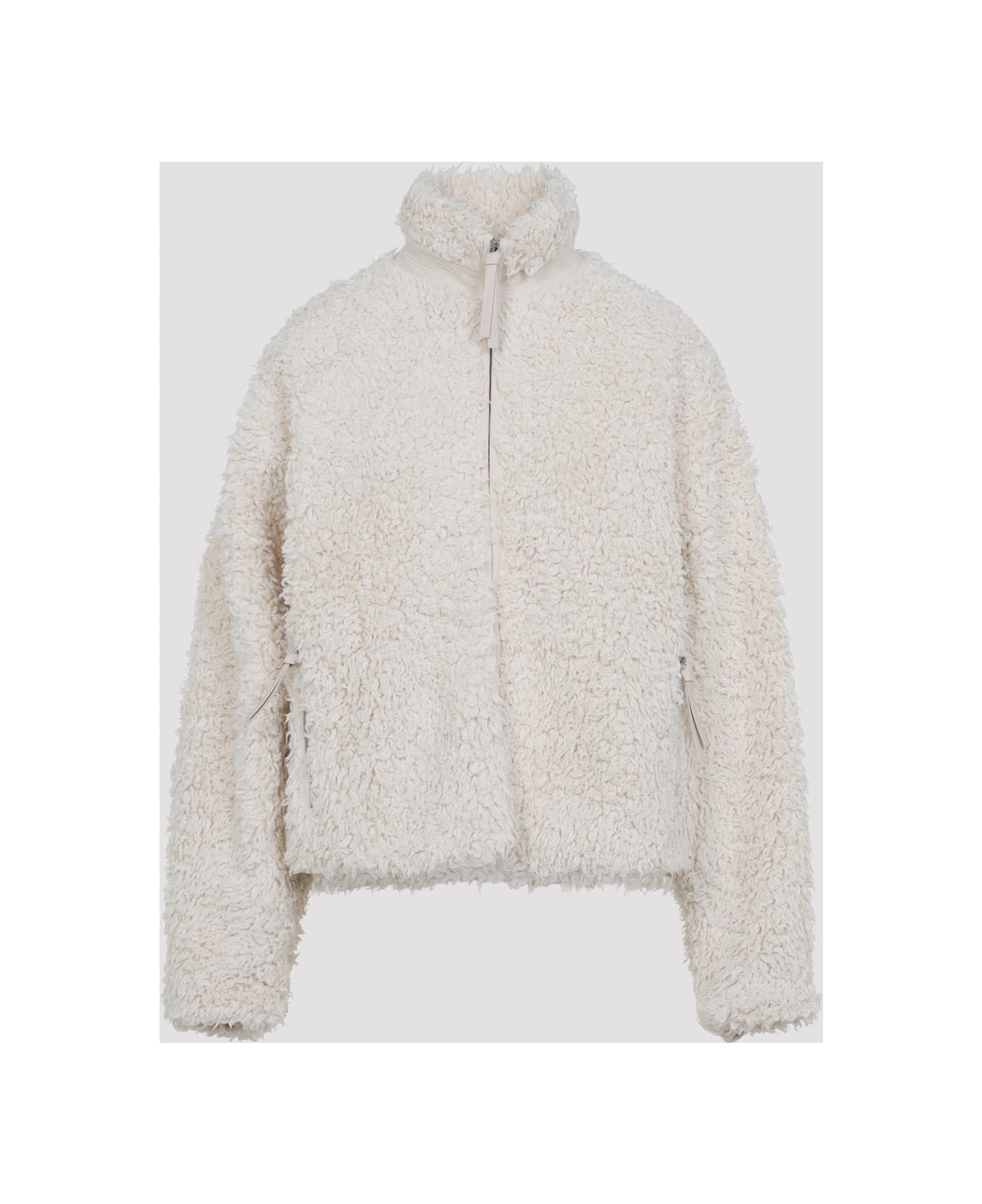 Jil Sander + Zip Up 173 Gd Jacket - Eggshell
