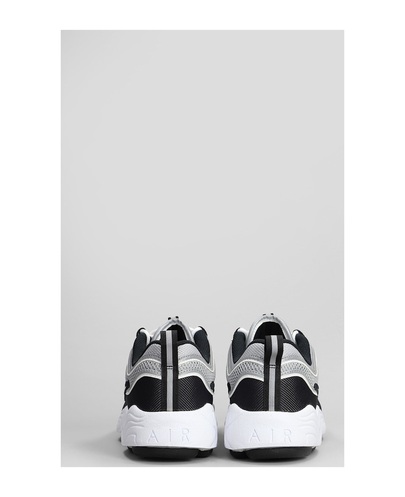 Nike Air Zoom Spiridon Sneakers In Silver Fabric - silver