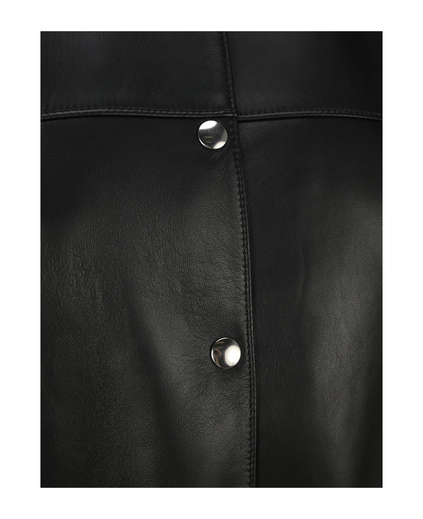 Prada Nappa Leather Jacket - BLACK