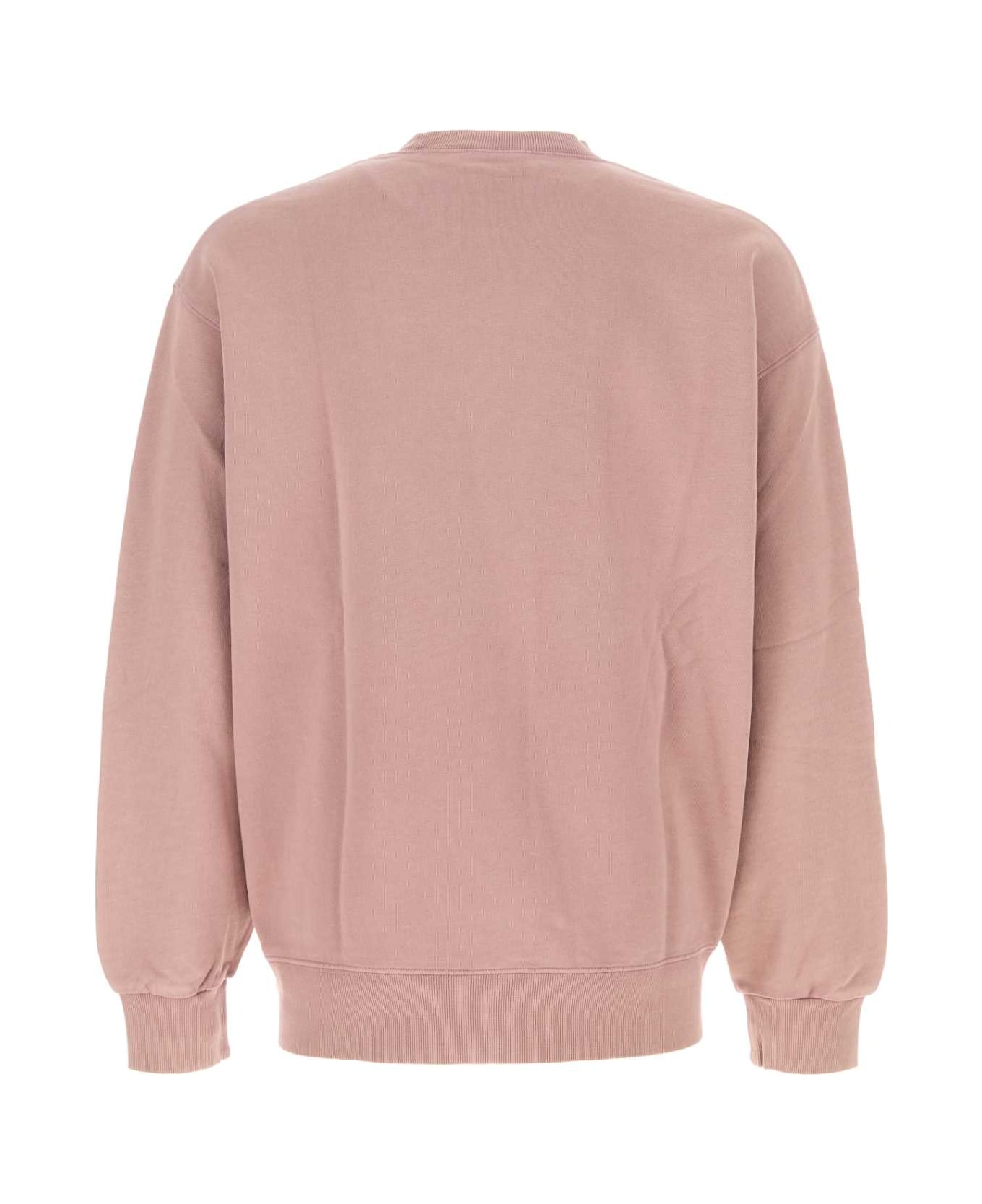 Carhartt Antiqued Pink Cotton Hudson Sweat - F Daphne