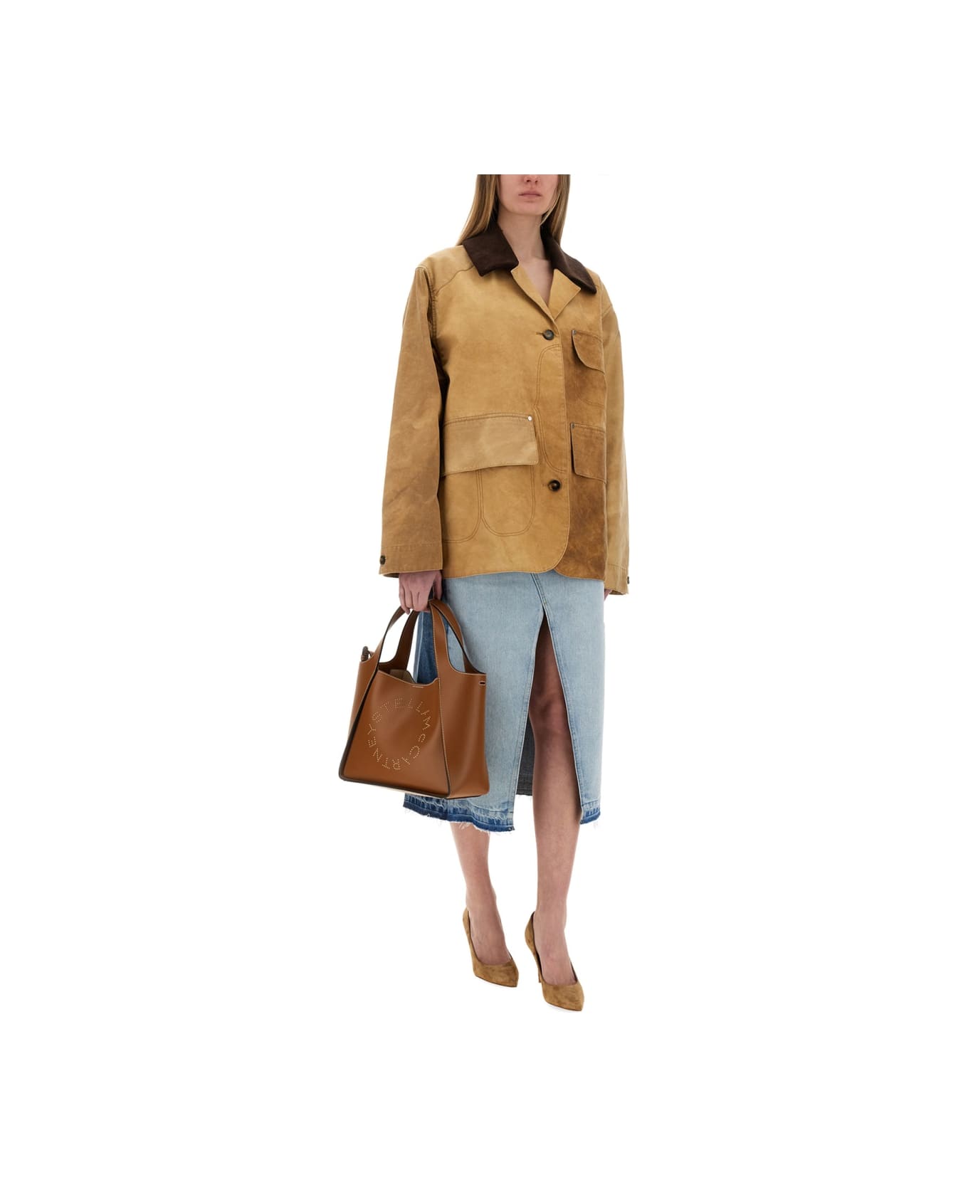Stella McCartney "workwear Harrington" Jacket - BEIGE