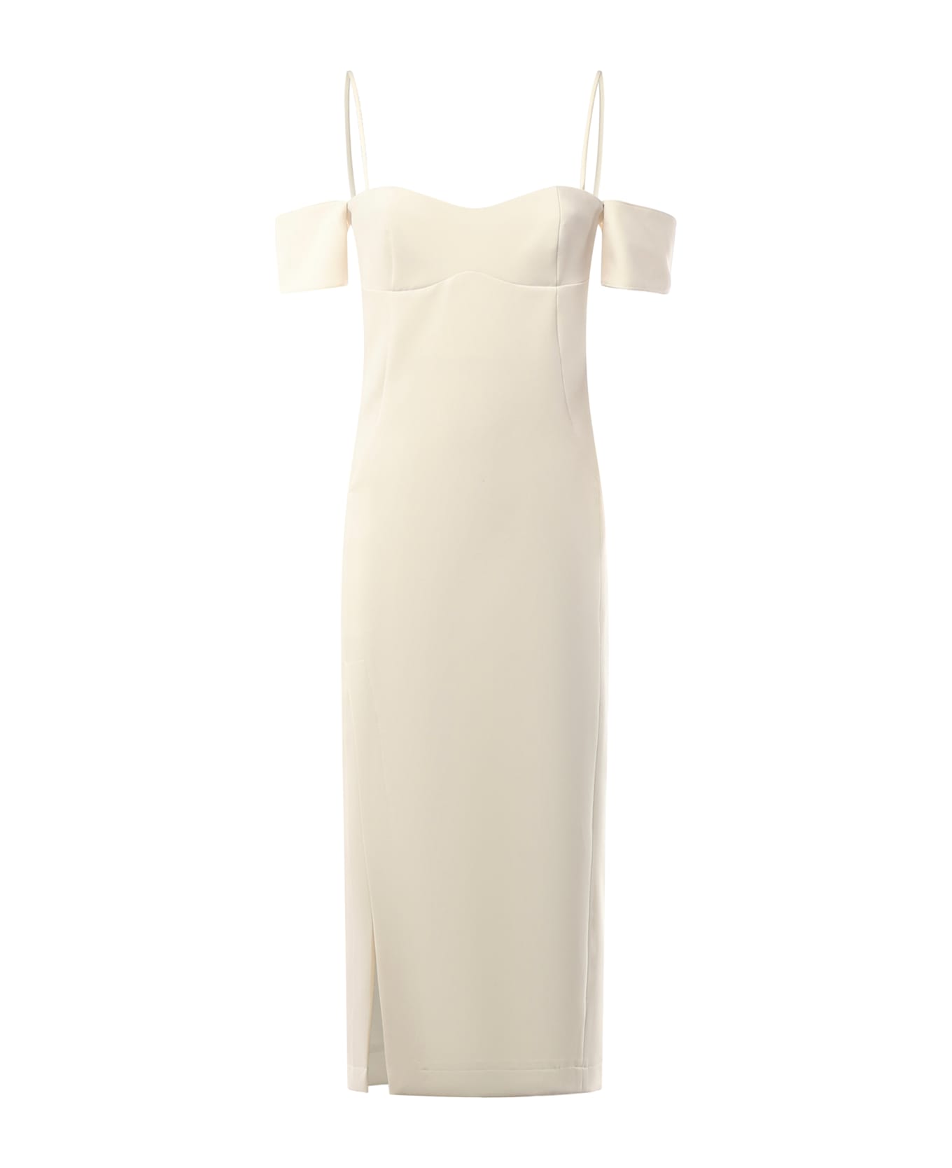 Pinko Gameboy Midi Dress - White