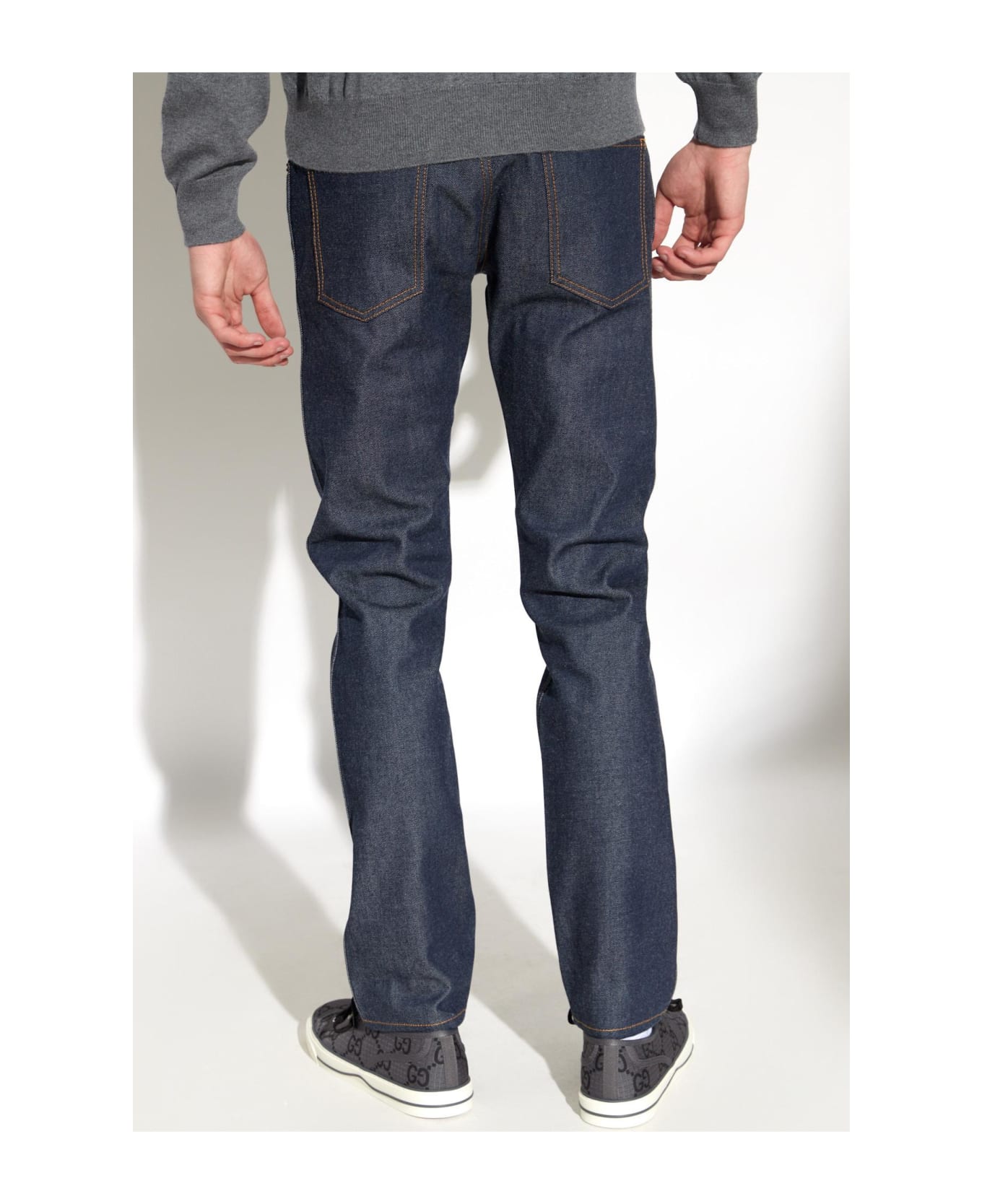 Gucci Jeans With Tapered Legs - Blue