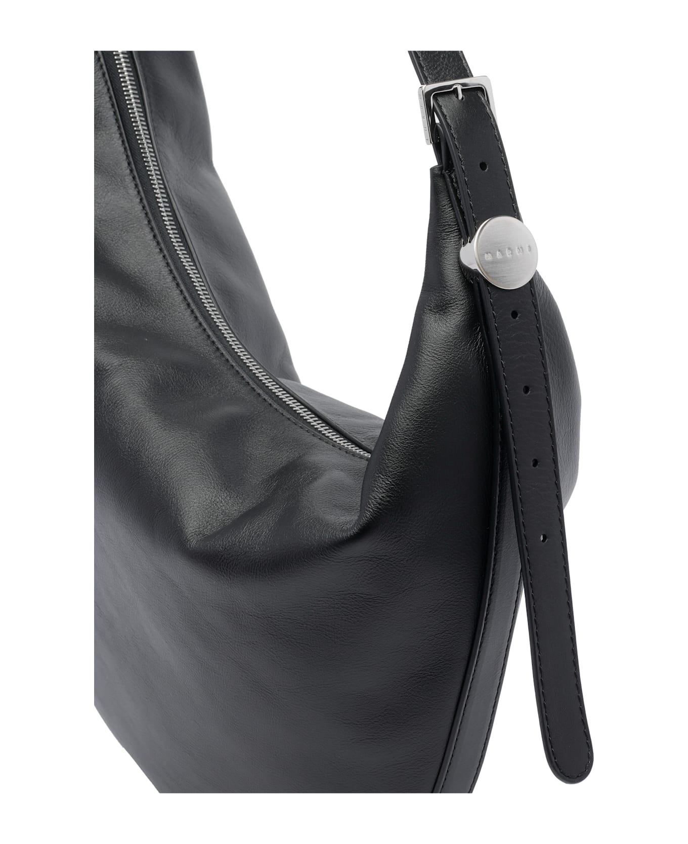Marni Small Hobo Bag - BLACK