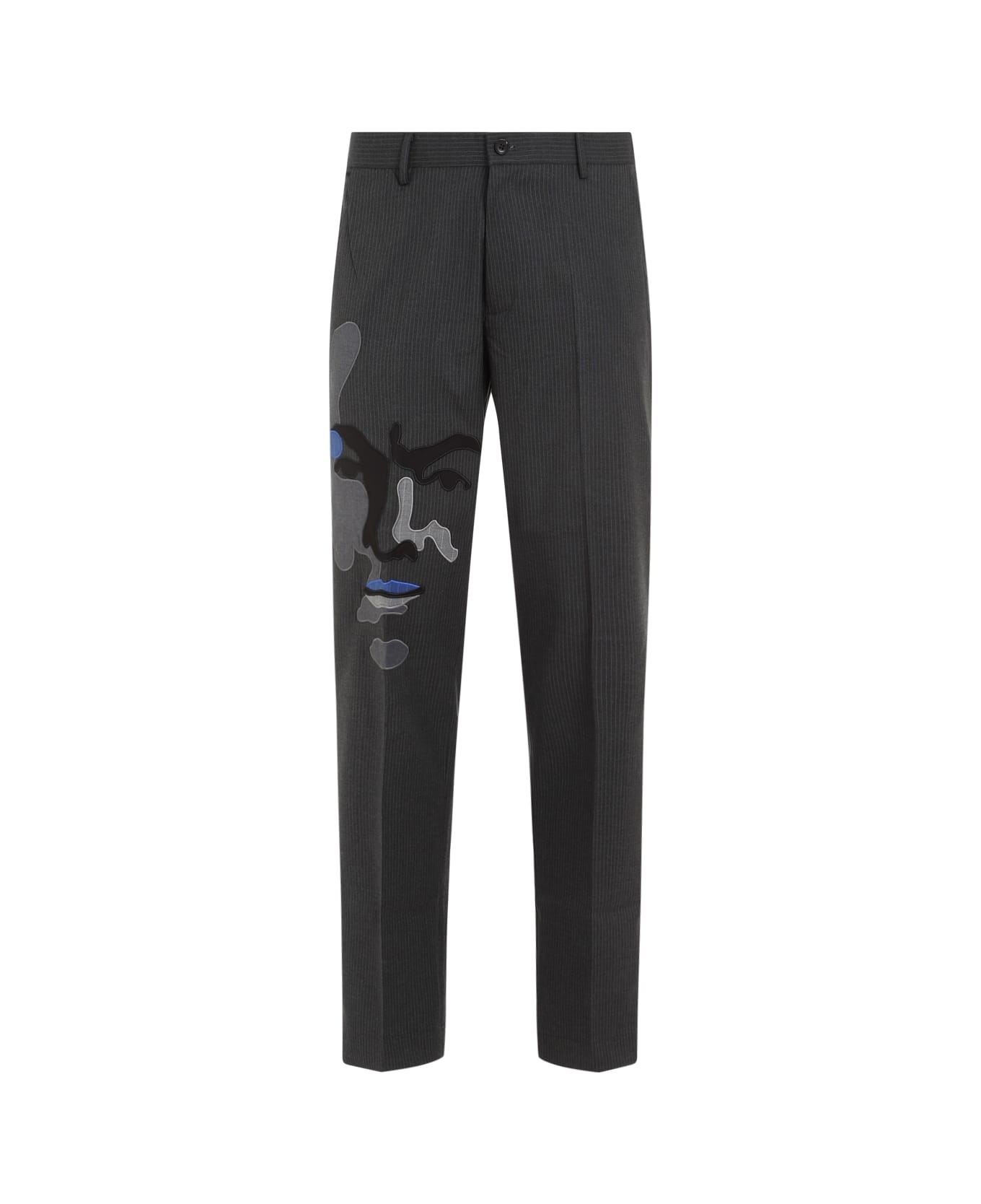 Kidsuper Face Trouser - Grey