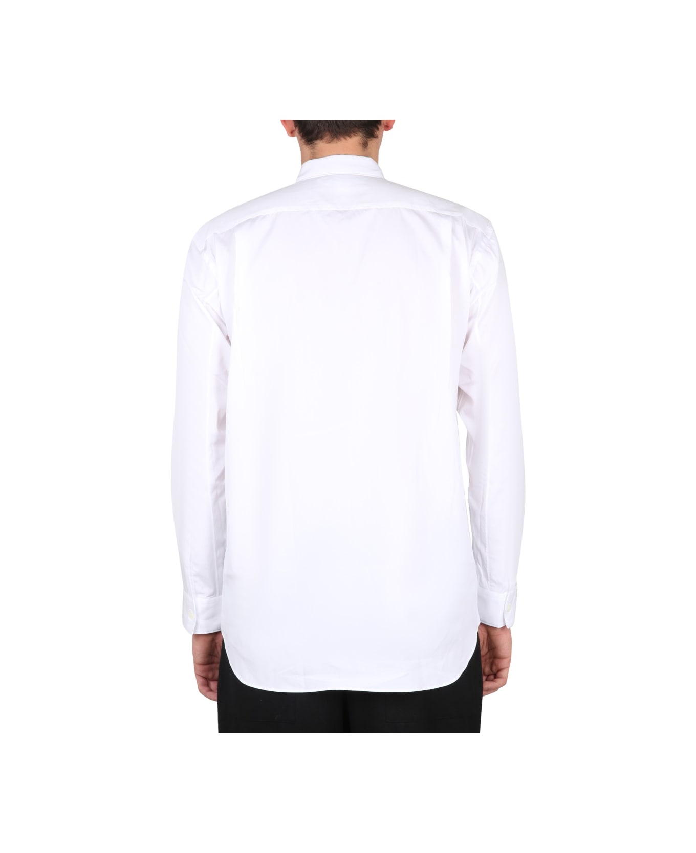 Comme des Garçons Shirt Digital Invaders Shirt - WHITE