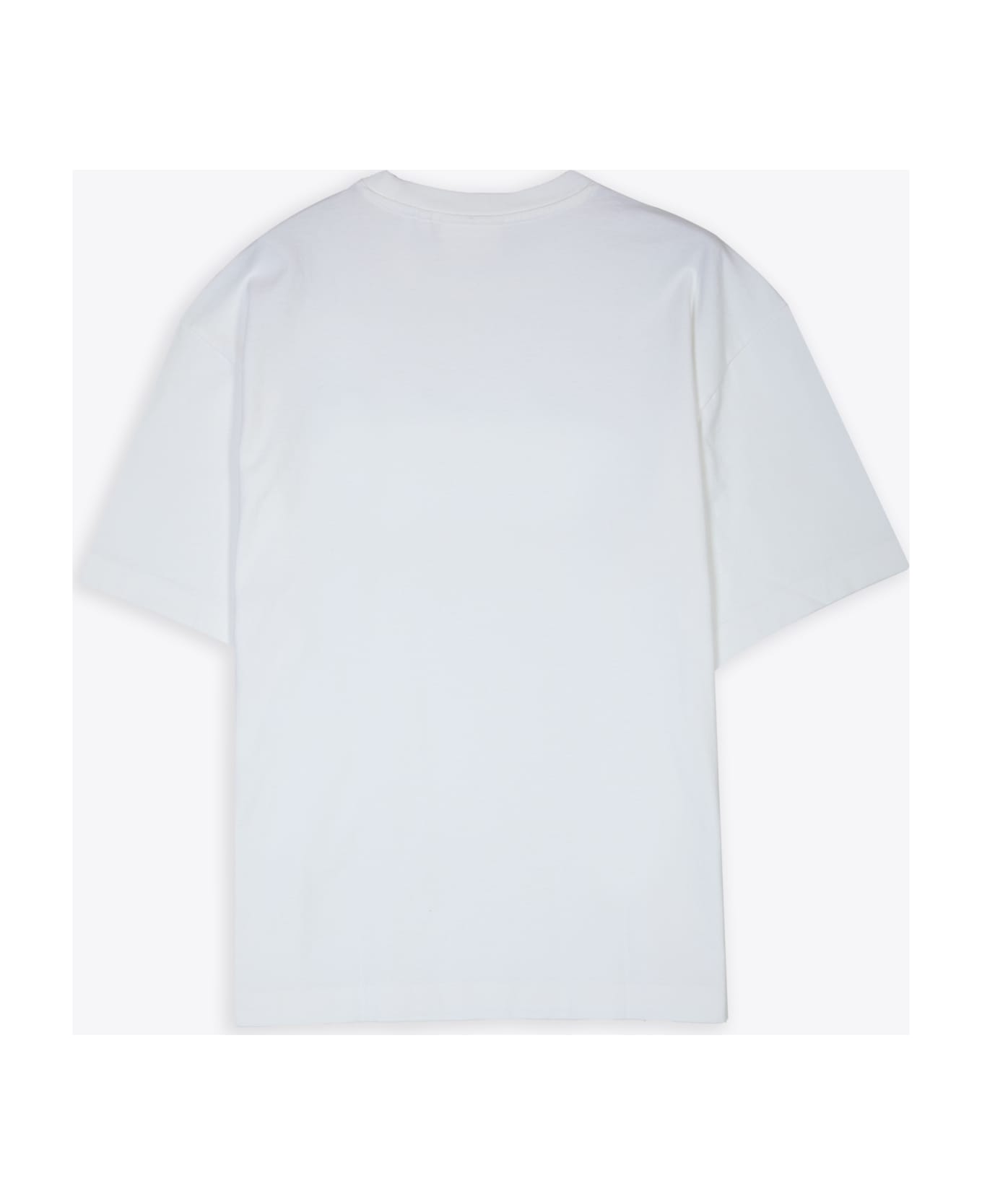 Axel Arigato Sketch T-shirt White Cotton T-shirt With Italic Logo Print - Essential T-shirt - White シャツ