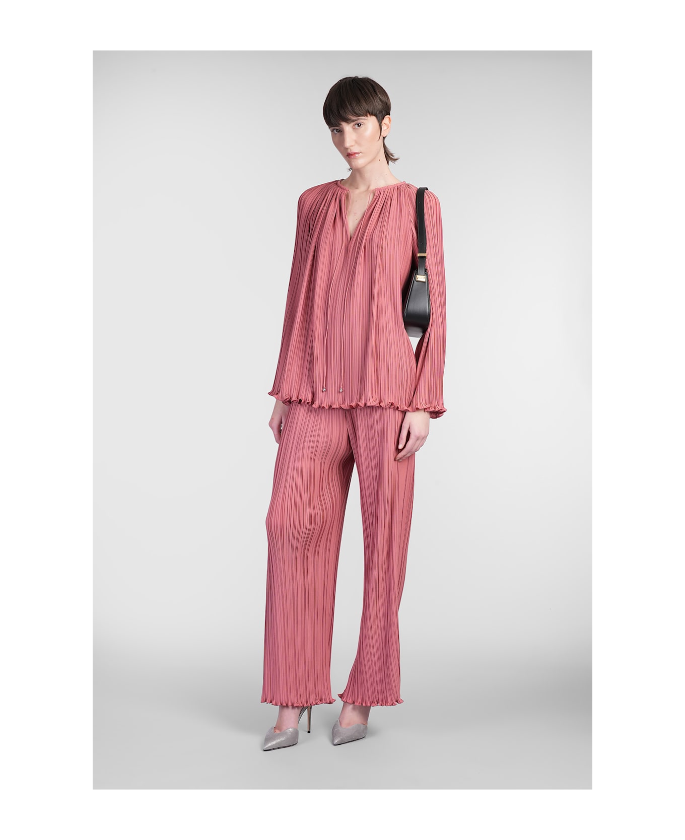 Lanvin Pants In Rose-pink Polyester - rose-pink