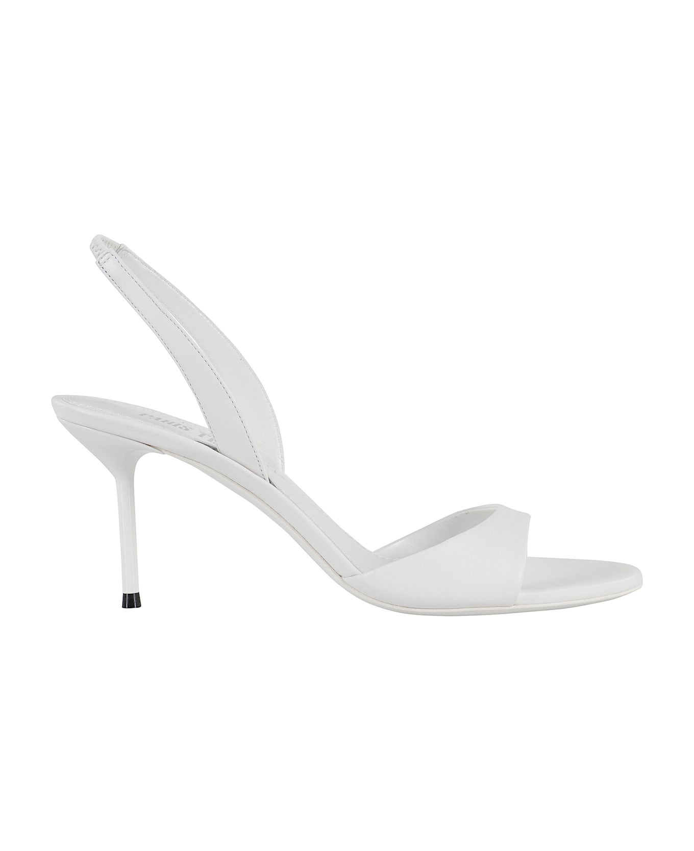 Paris Texas Lidia Slingback Sandal 70 - White