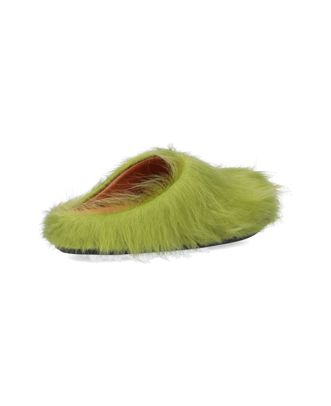 Marni "fussbett" Mules - Green