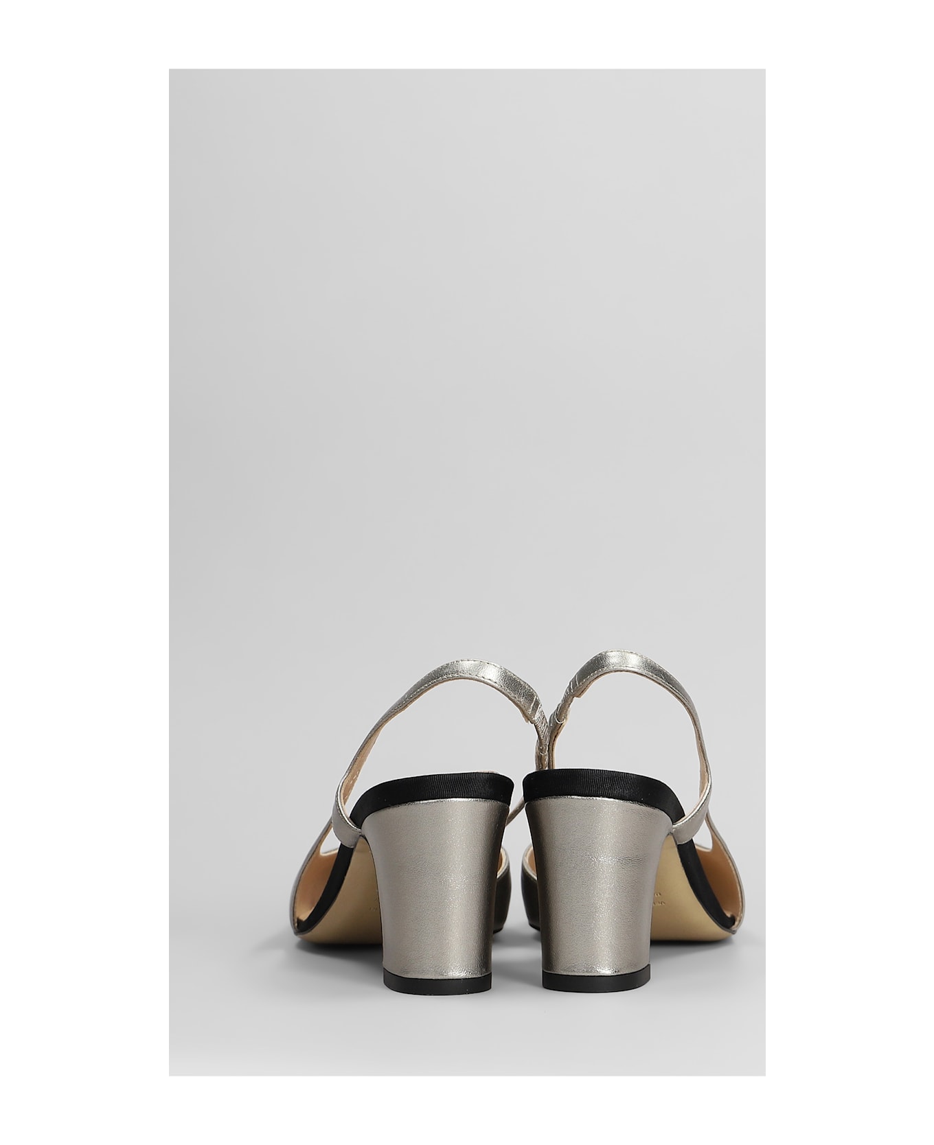 Roberto Festa Ficus Pumps In Gunmetal Leather - Gunmetal