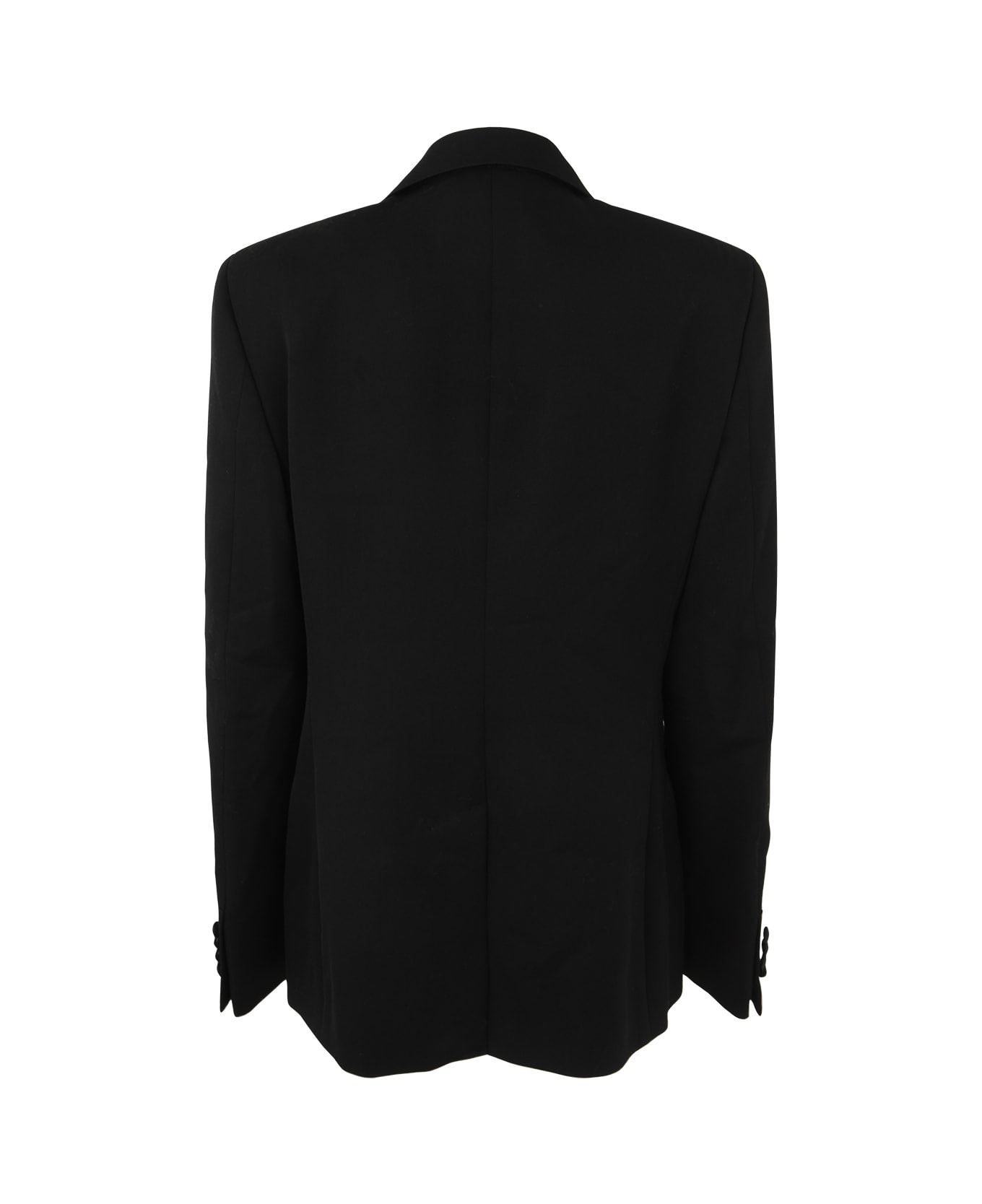 Lanvin Peak Collar Tuxedo Jacket - Black ブレザー