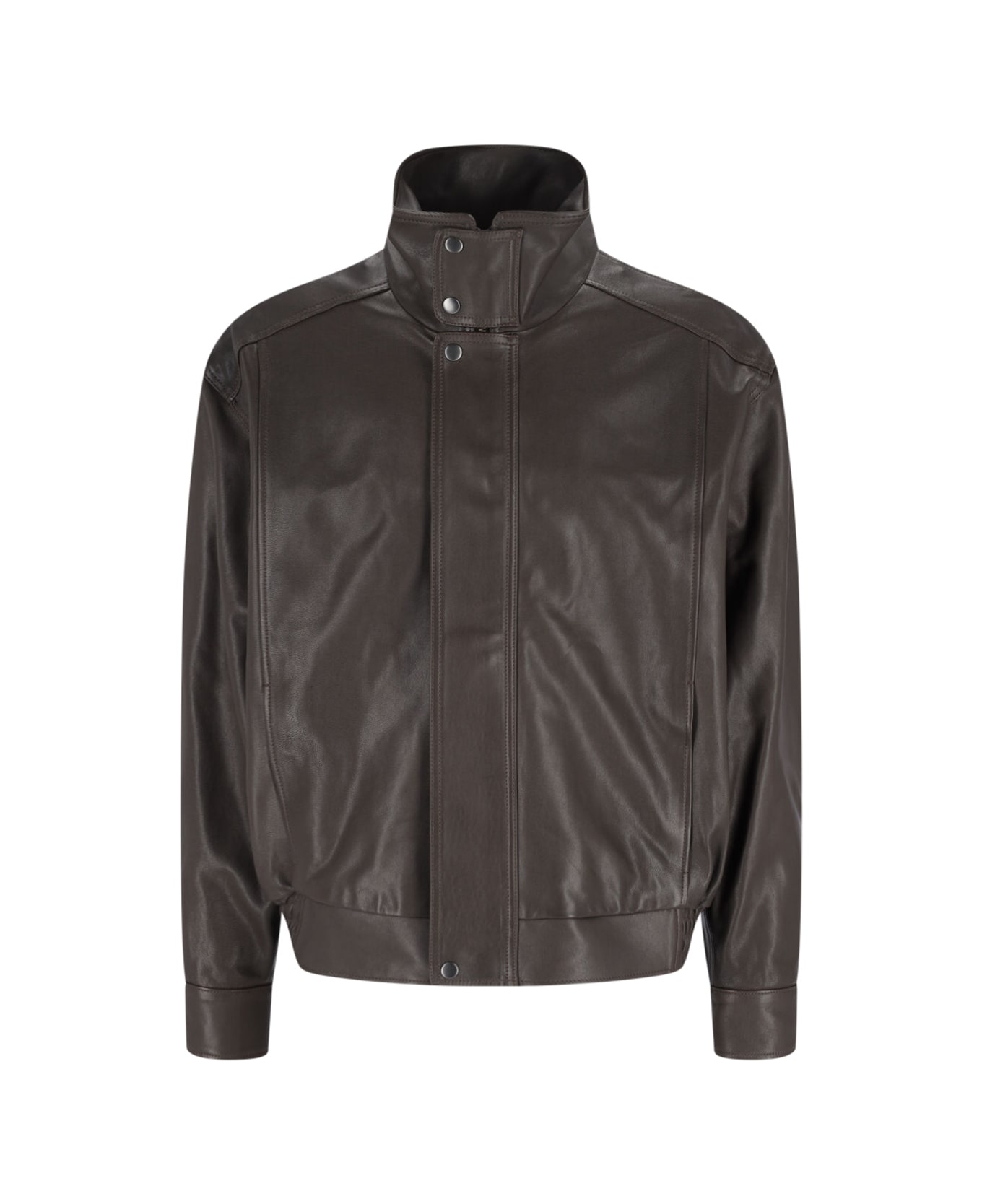 Calvin Klein Sheep Skin Jacket - Brown