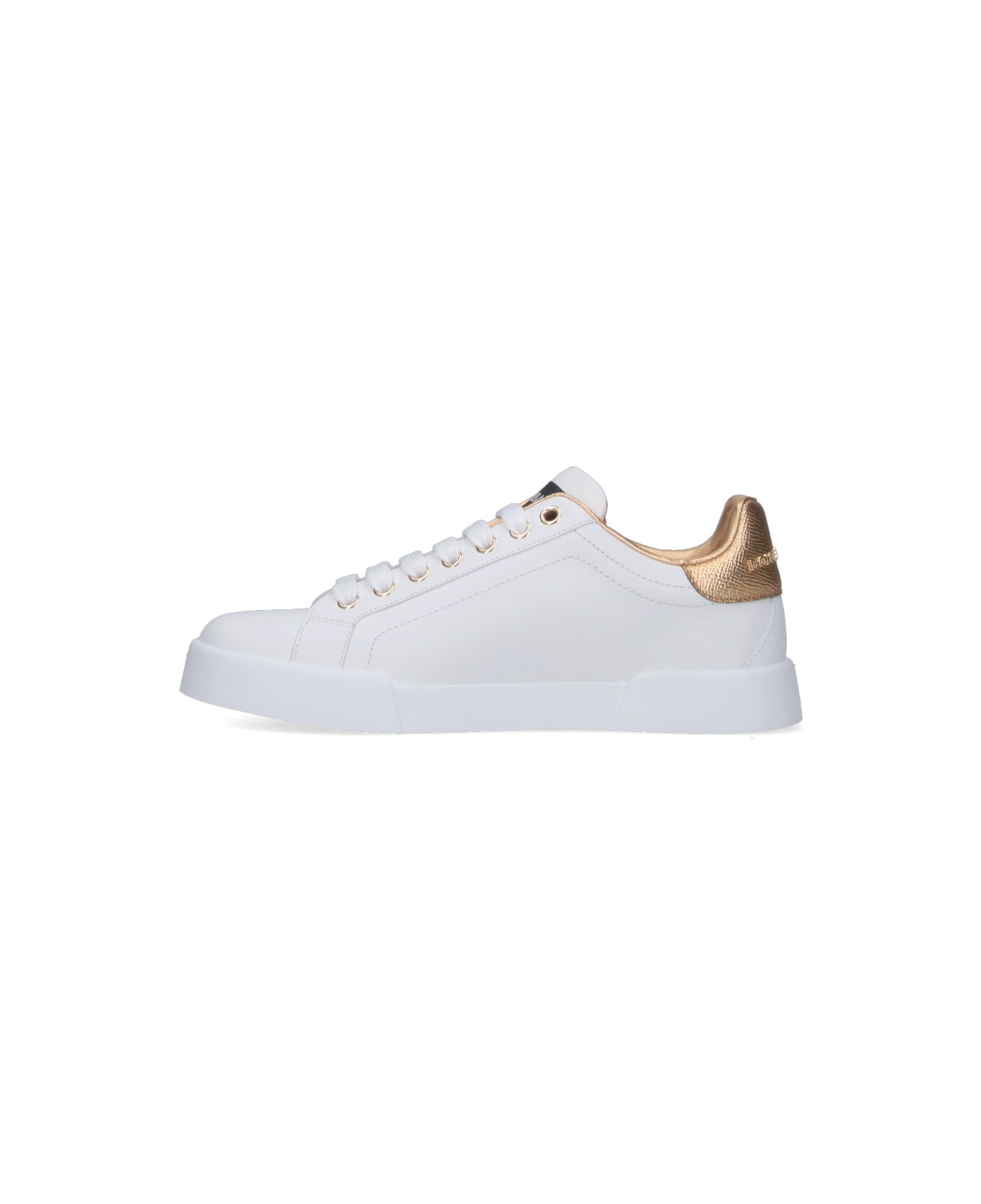 Dolce 
Gabbana 
portofino
 Sneakers - White / Gold