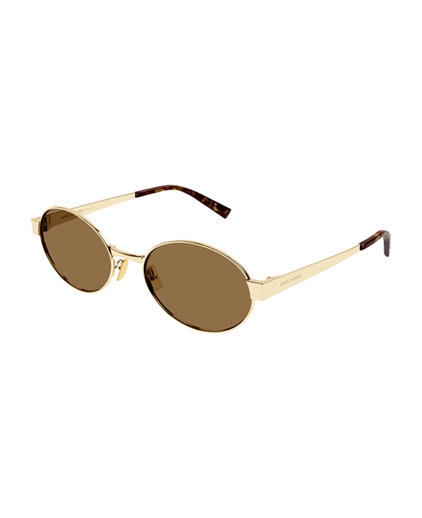 Saint Laurent Eyewear SL 692 Sunglasses - Gold Gold Brown
