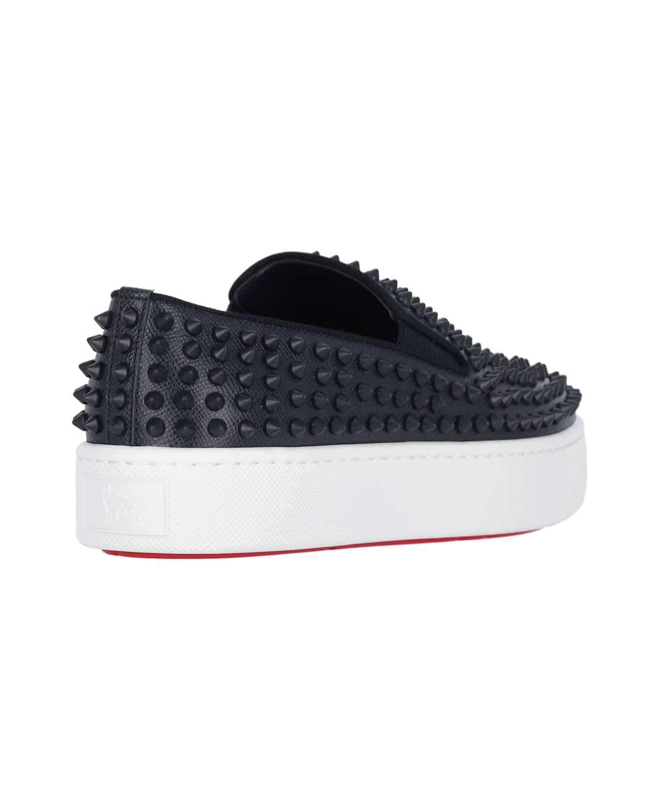 Christian Louboutin "spikeboat" Sneakers - Black  