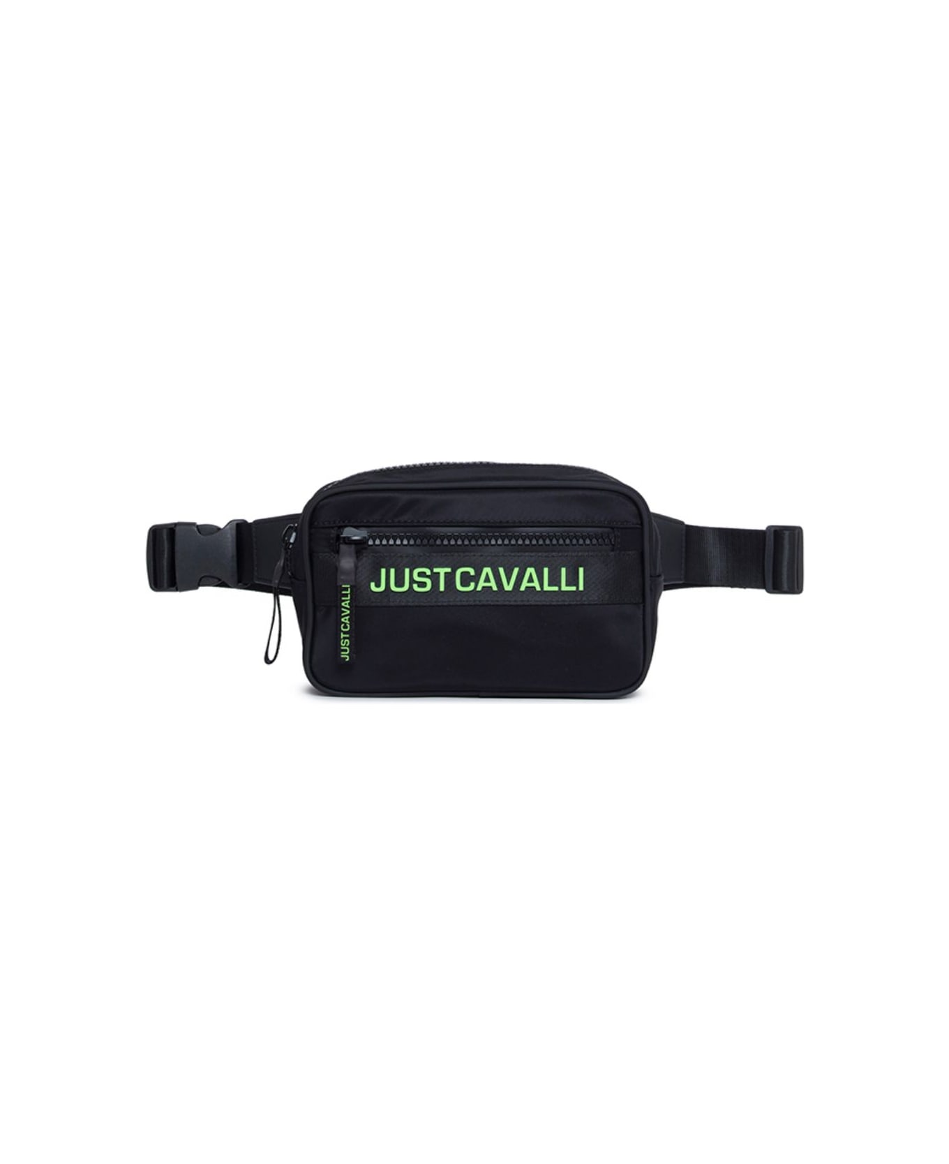 Just Cavalli Bag -  BLACK/ACID LIME