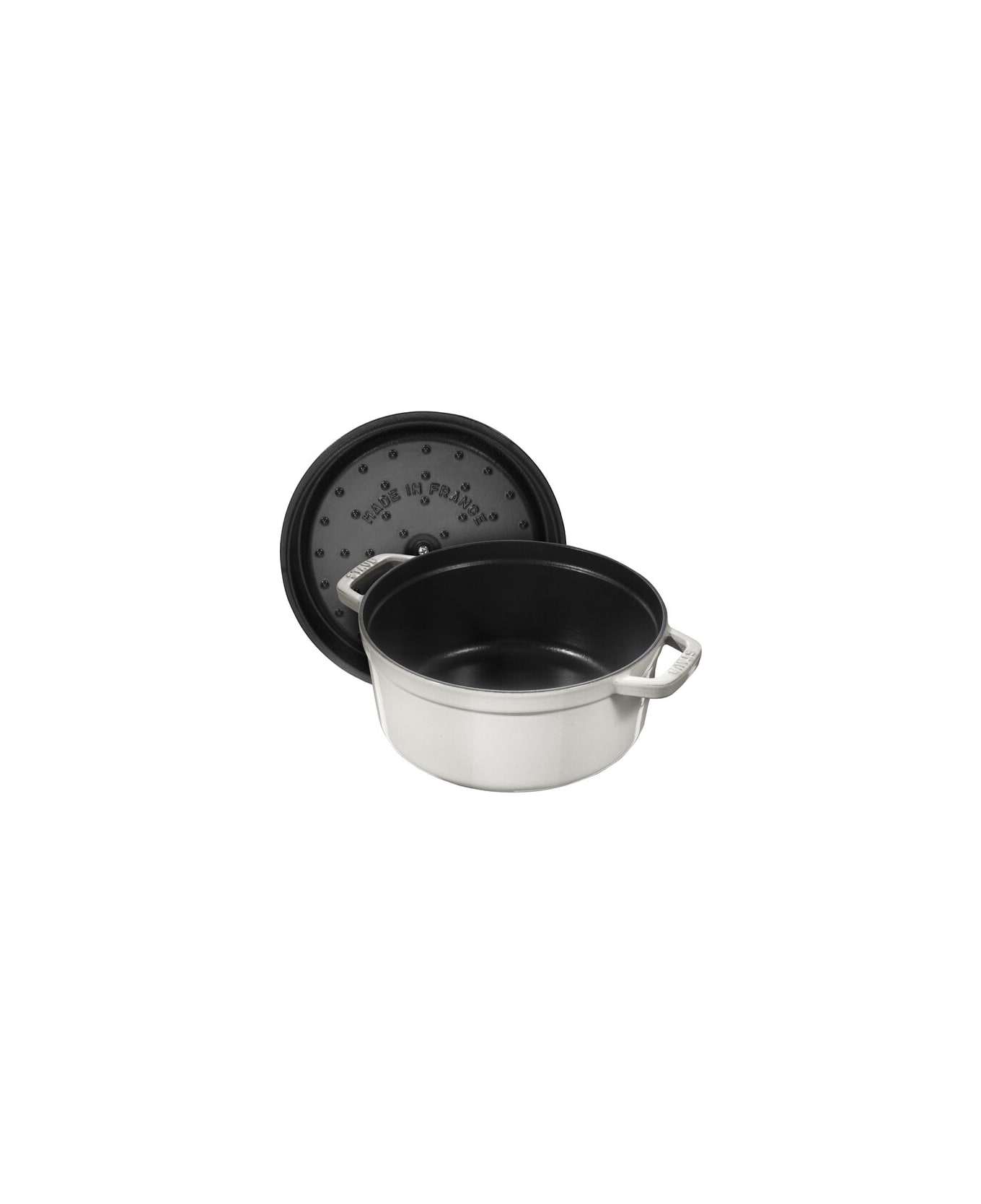 Staub Casseruola Tonda 24 Cm - Bianco