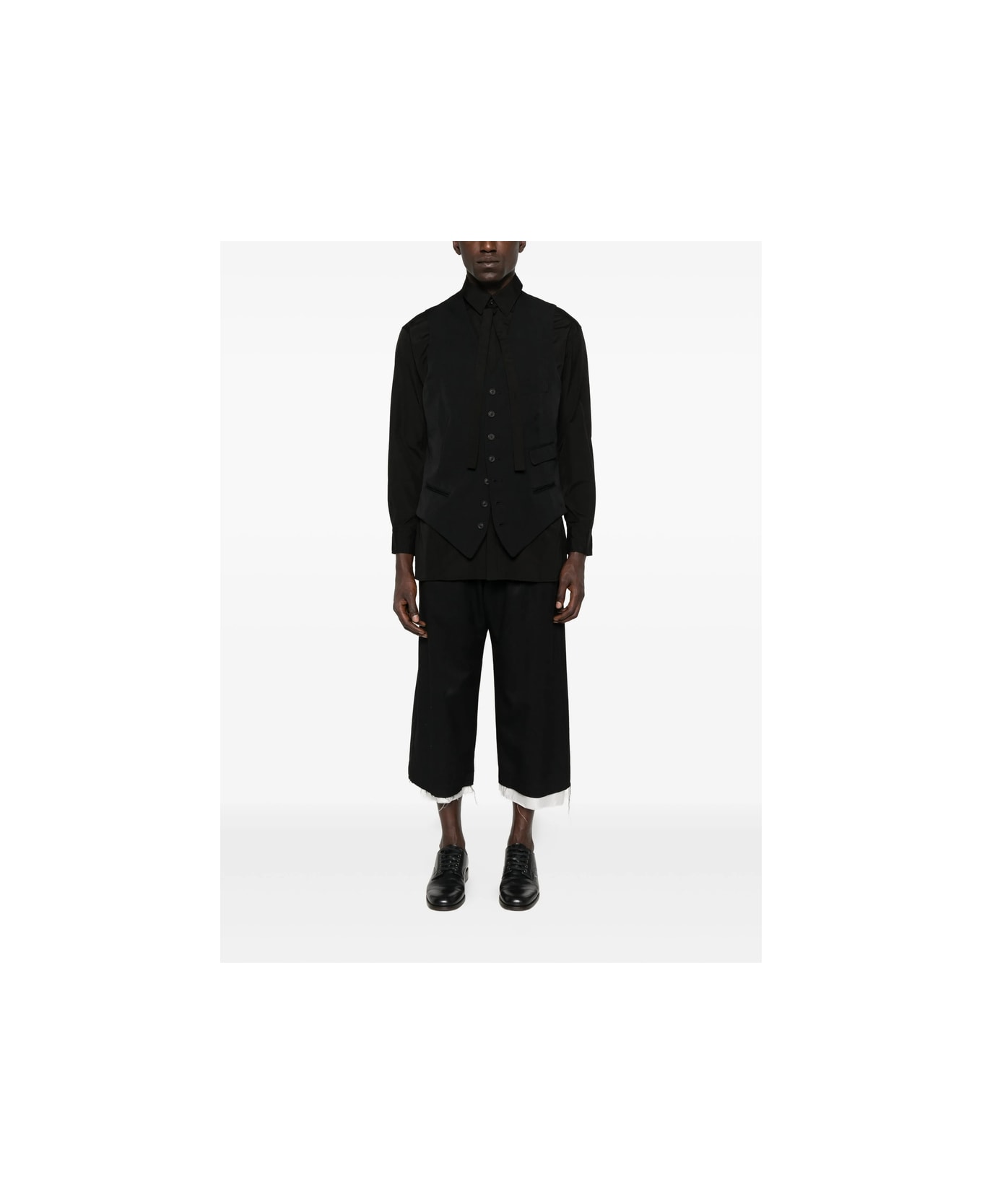 Yohji Yamamoto Waistcoat - BLACK