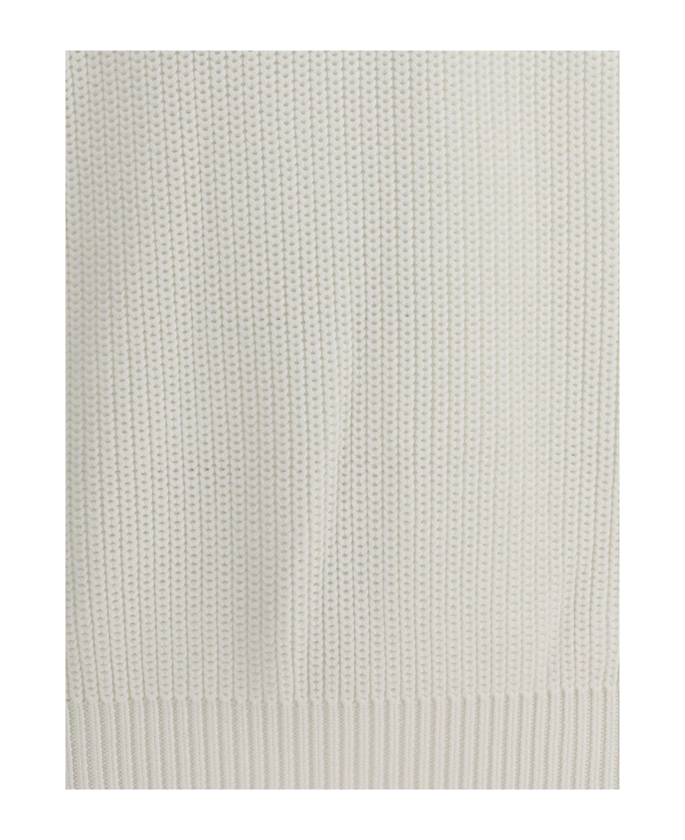 Brunello Cucinelli Half English Rib Sweater