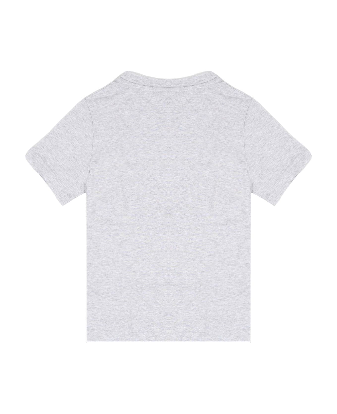 Balmain Cotton T-shirt - Grey Tシャツ＆ポロシャツ