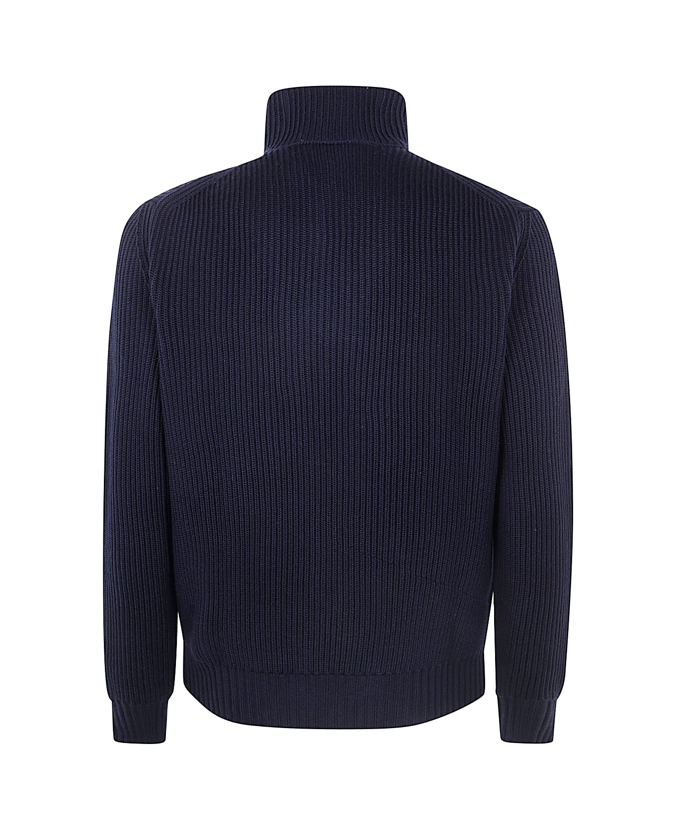 Filippo De Laurentiis Long Sleeves Half Zip - Blue