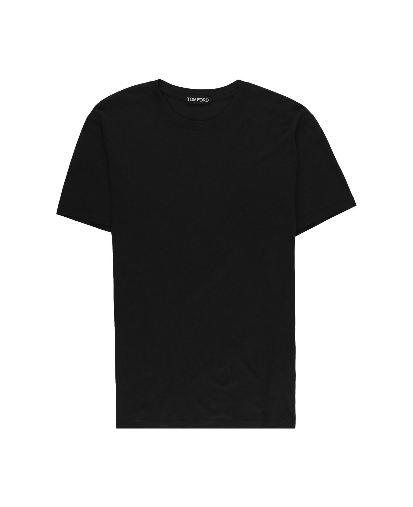 Tom Ford Cotton Blend T-shirt - Black