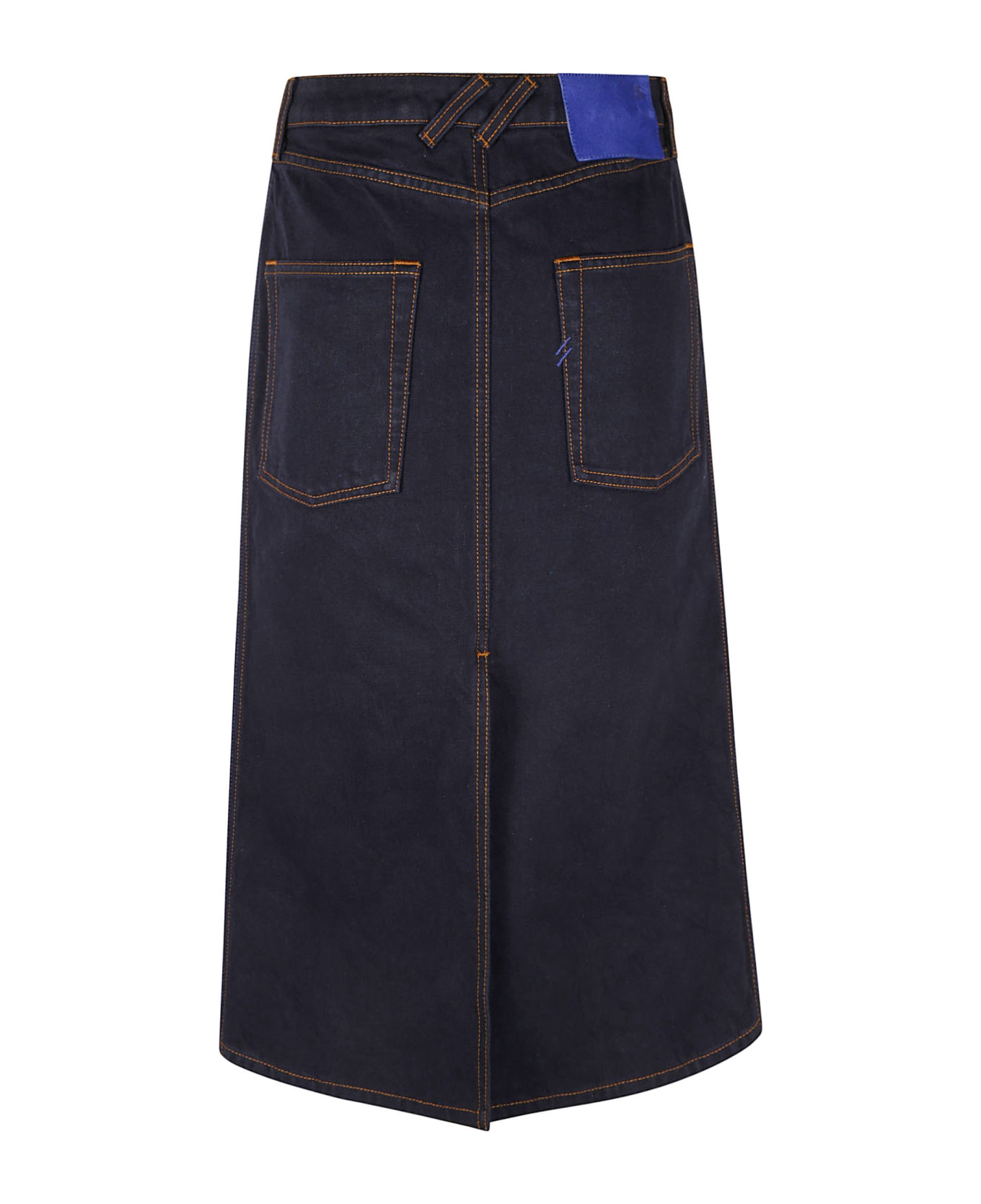 Burberry Denim Skirt - Indigo Blue