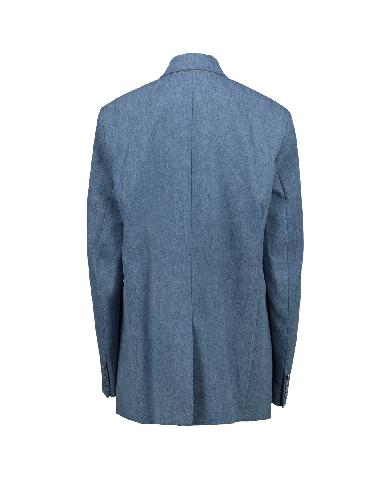 VETEMENTS Tailored Denim Jacket - Blue