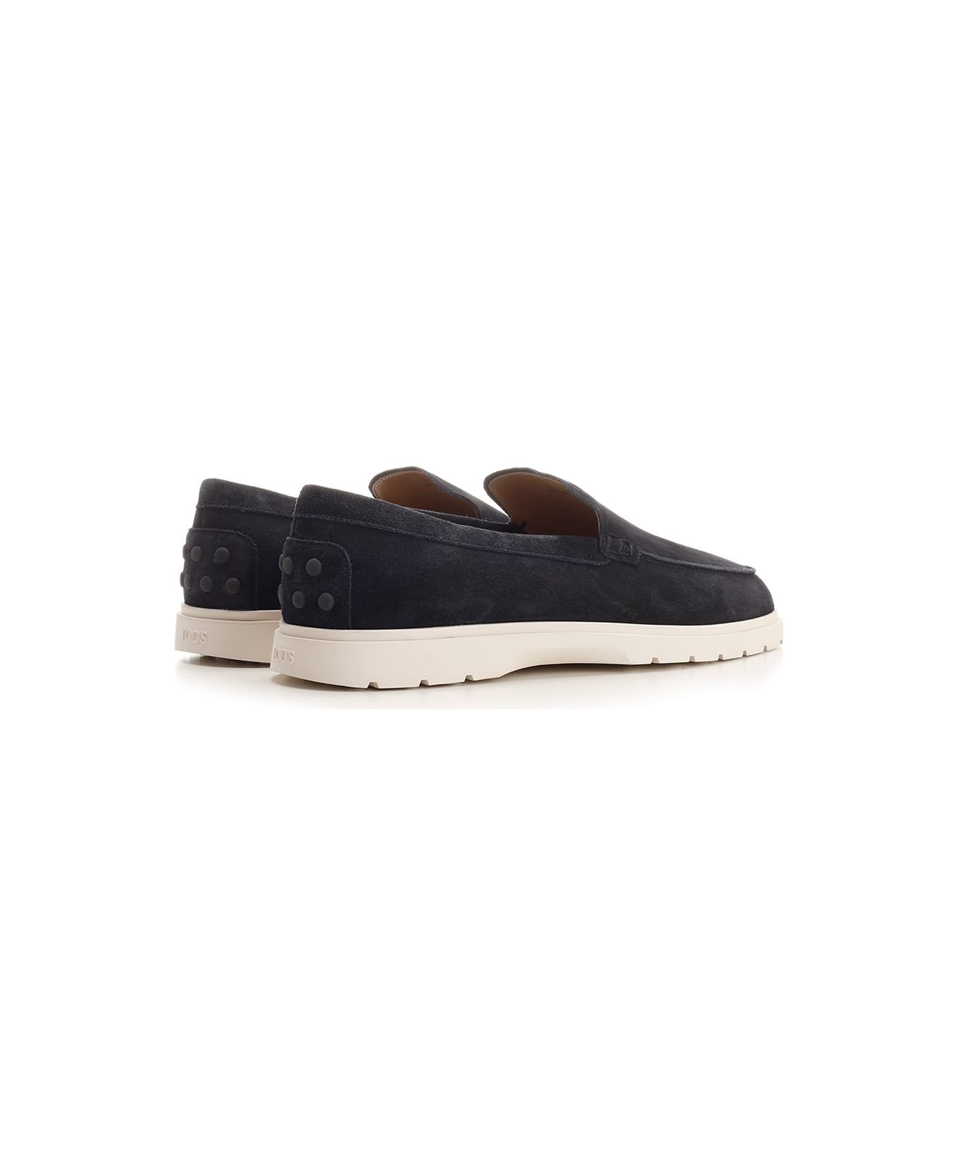 Tod's Suede Slip On - NAVY